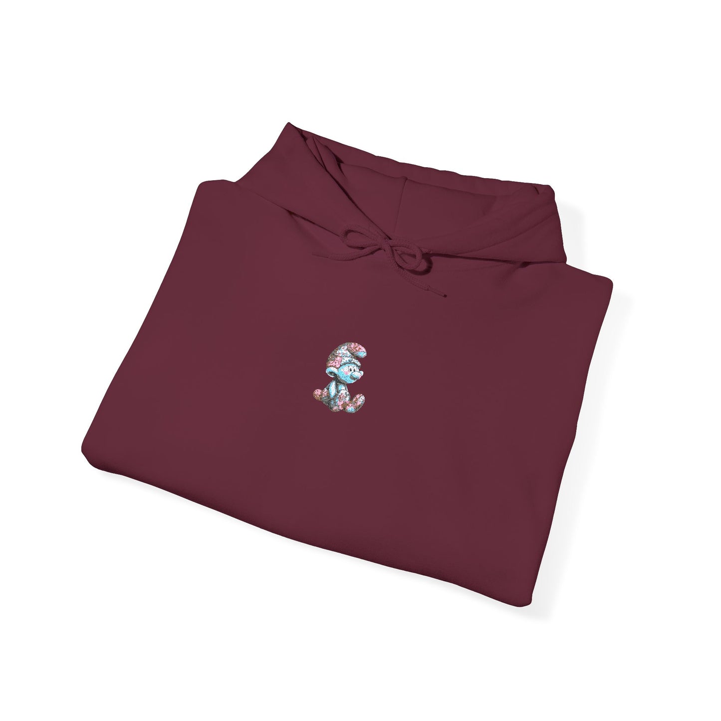 Unisex Heavy Blend™ Hooded Sweatshirt with Embroidery AI Cartoon Design – Stylish Comfort for Every Season
