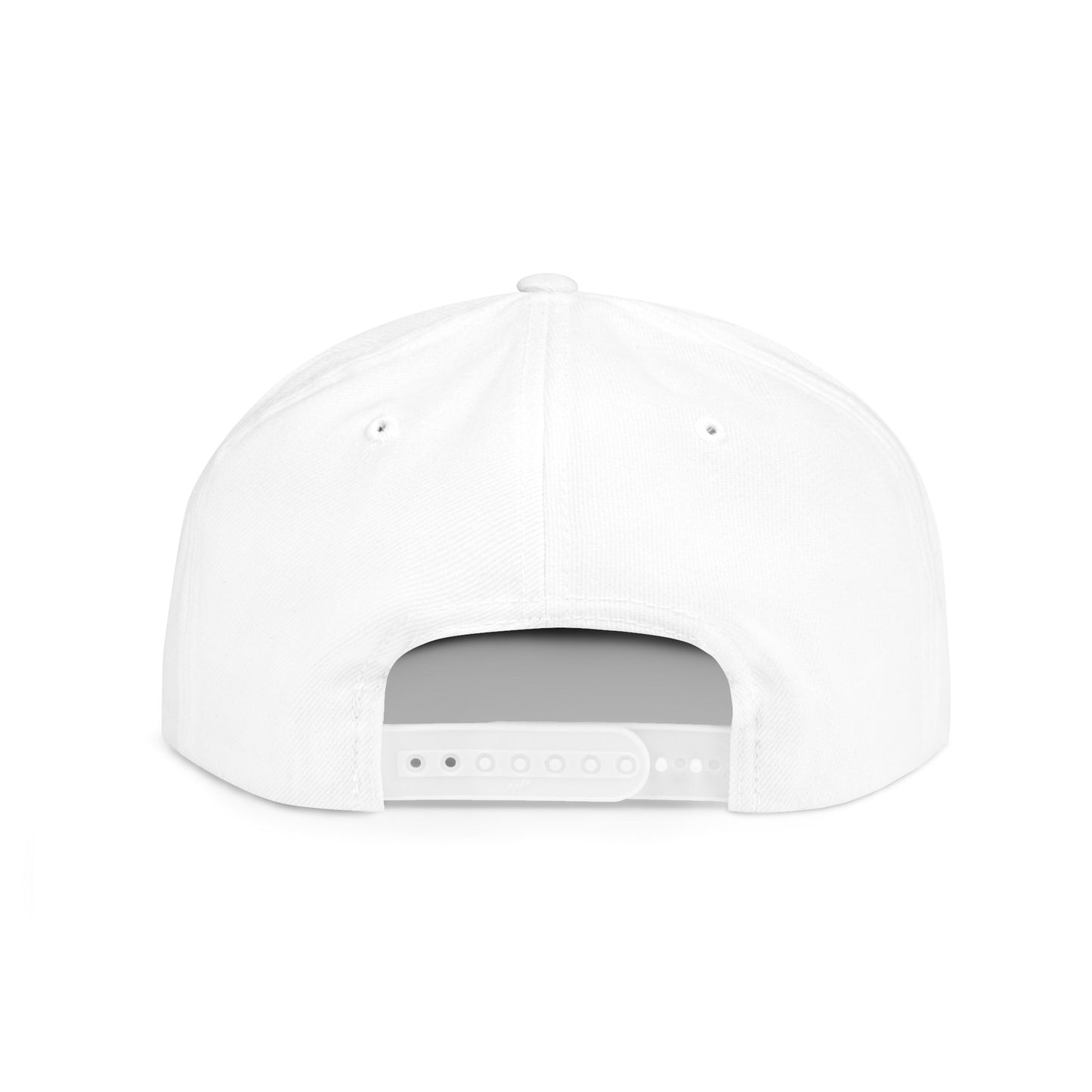Flat Bill Snapback with AI Cartoon Design – Bold Style Meets Modern Creativity