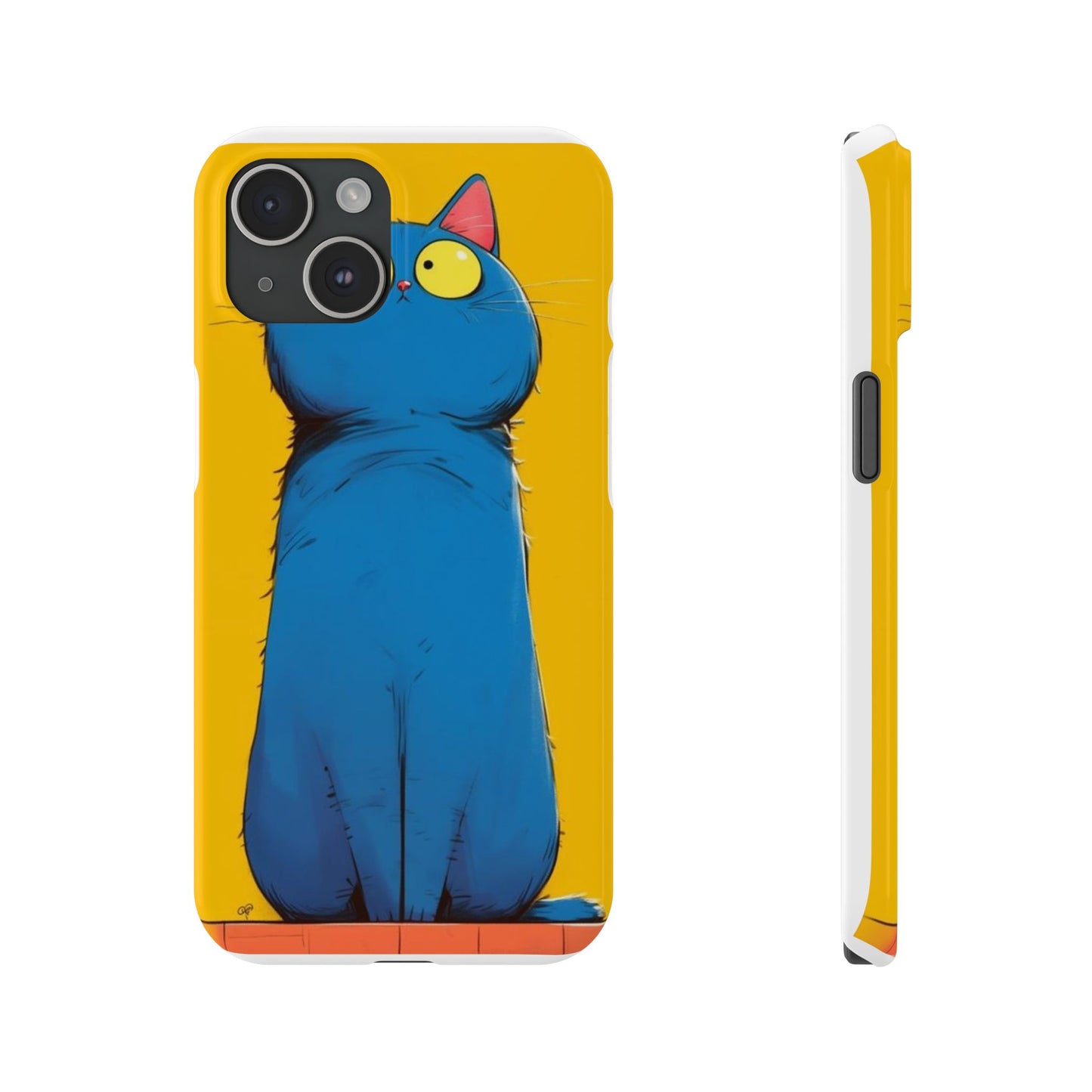 Slim Phone Case – AI Persian Cat Design | Stylish & Protective