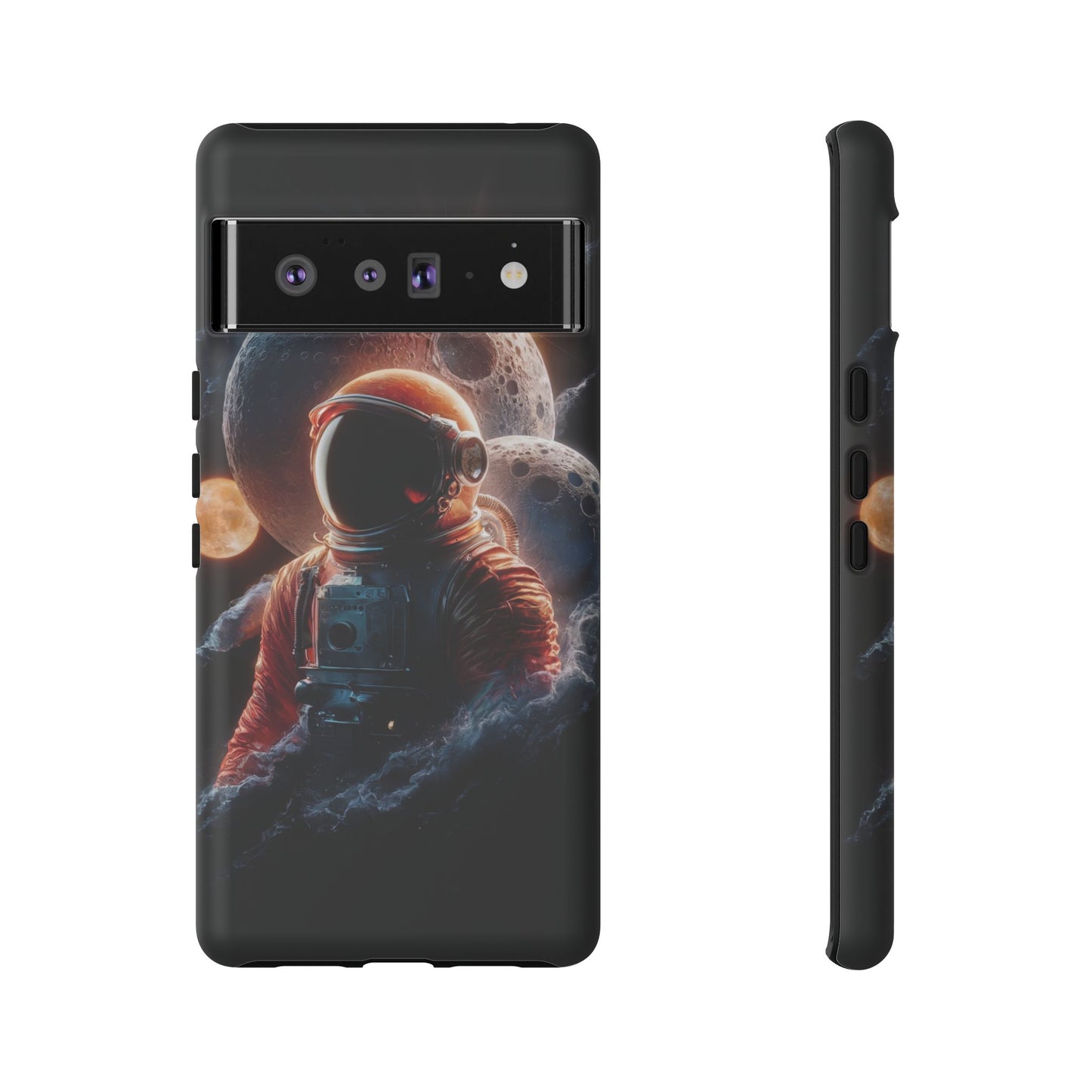 IPhone Tough Cases Space Astronaut Character AI Generated Design --- Tough Phone Cases IPhone Space Astronaut Ai Design --- Tough Phone Cases for iPhone Space Astronaut AI Design