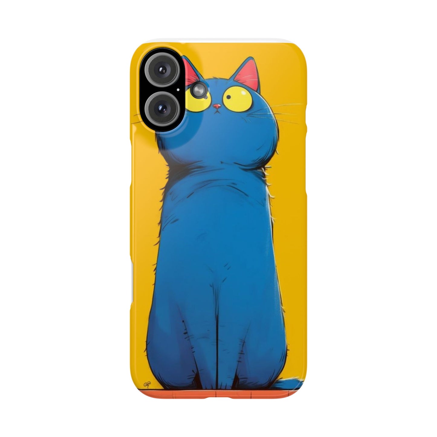Slim Phone Case – AI Persian Cat Design | Stylish & Protective