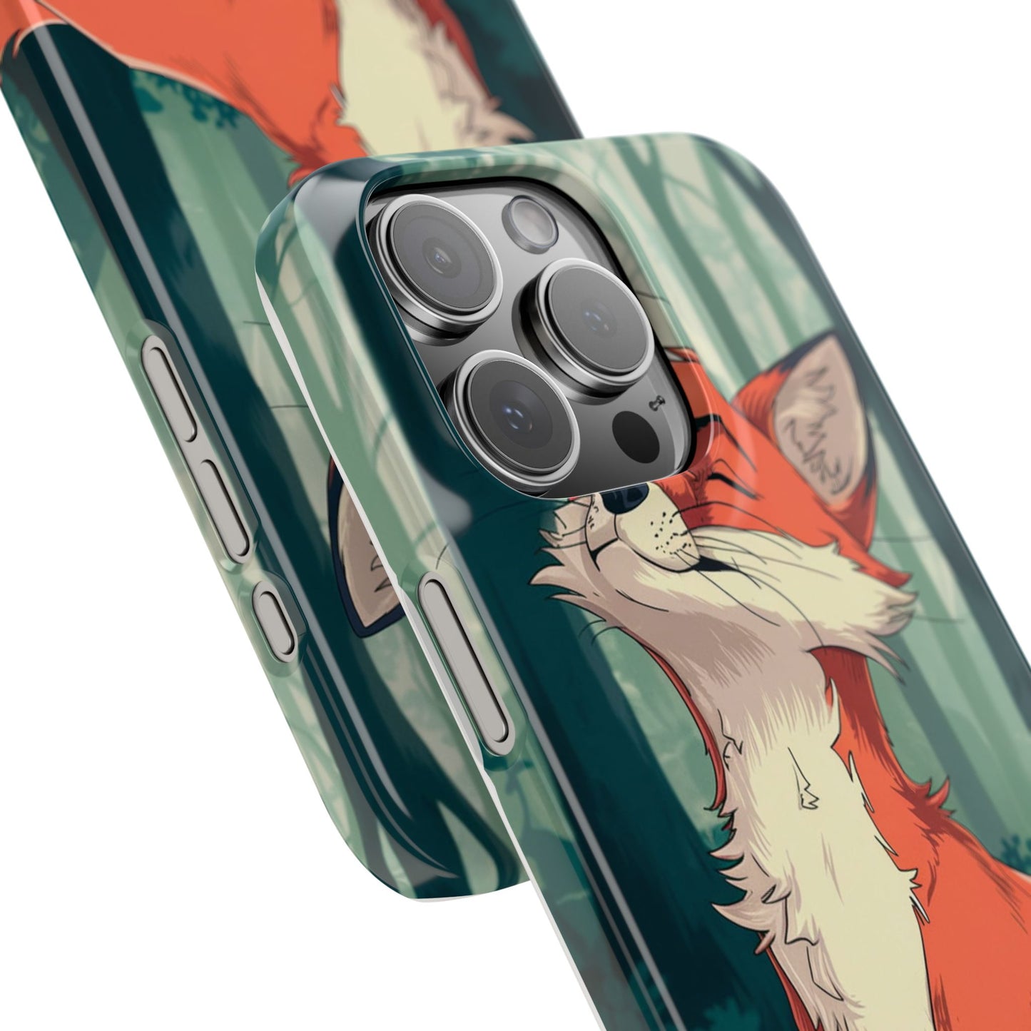 Slim Phone Case Fox Animal Anime Design for iPhone & Samsung – Stylish & Protective, Fox Animal Anime Design for IPhone Cases Design