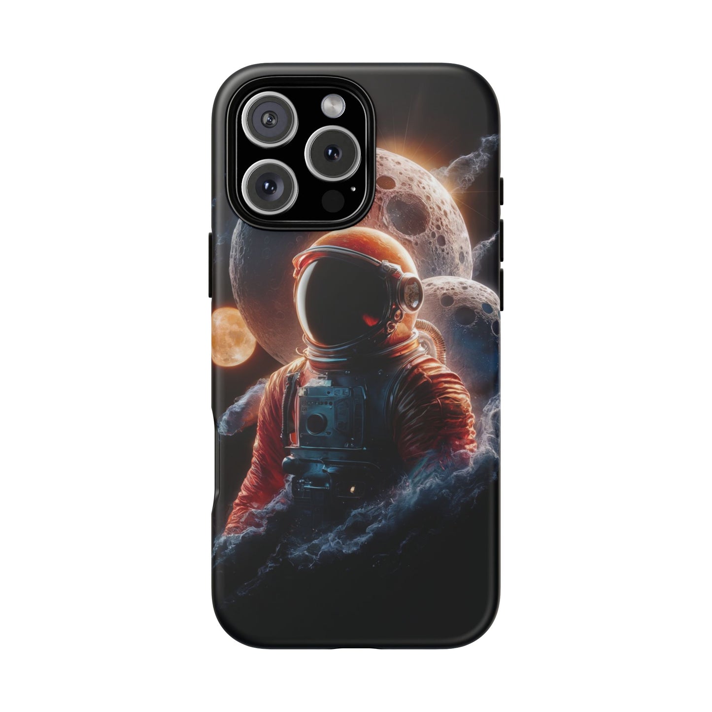 IPhone Tough Cases Space Astronaut Character AI Generated Design --- Tough Phone Cases IPhone Space Astronaut Ai Design --- Tough Phone Cases for iPhone Space Astronaut AI Design