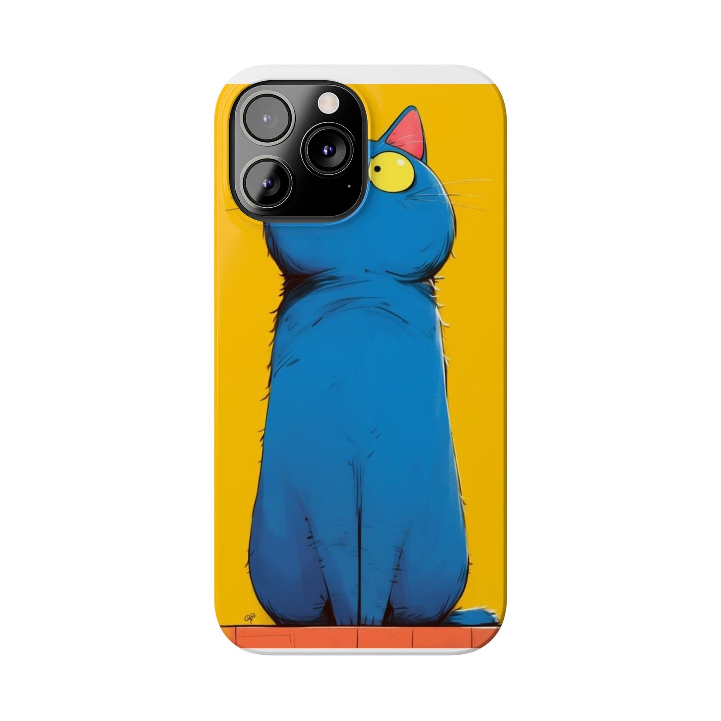 Slim Phone Case – AI Persian Cat Design | Stylish & Protective