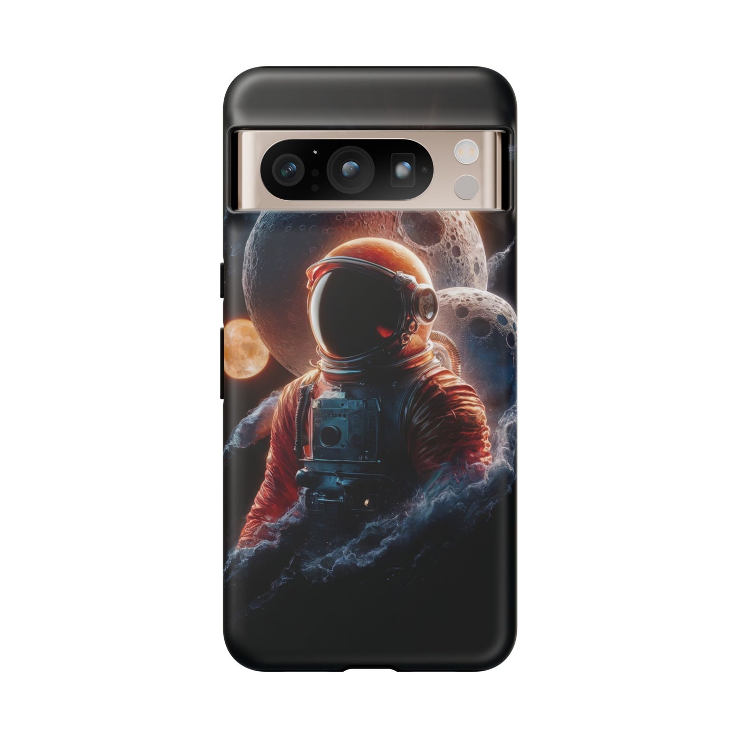 IPhone Tough Cases Space Astronaut Character AI Generated Design --- Tough Phone Cases IPhone Space Astronaut Ai Design --- Tough Phone Cases for iPhone Space Astronaut AI Design