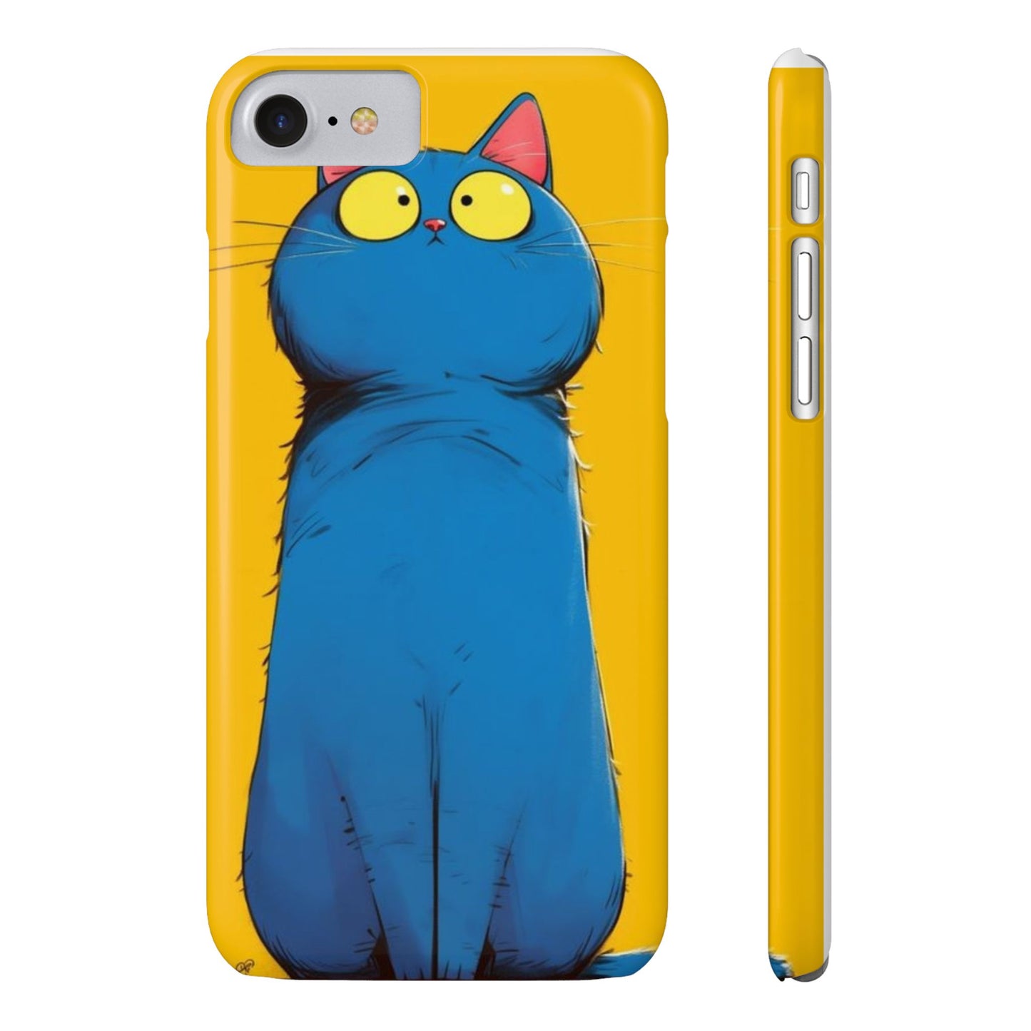 Slim Phone Case – AI Persian Cat Design | Stylish & Protective