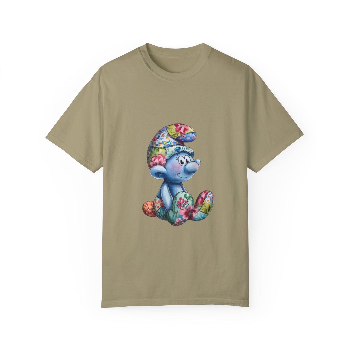 Unisex Garment-Dyed T-Shirt with AI Cartoon Design – Stylish Comfort for Everyday Wear