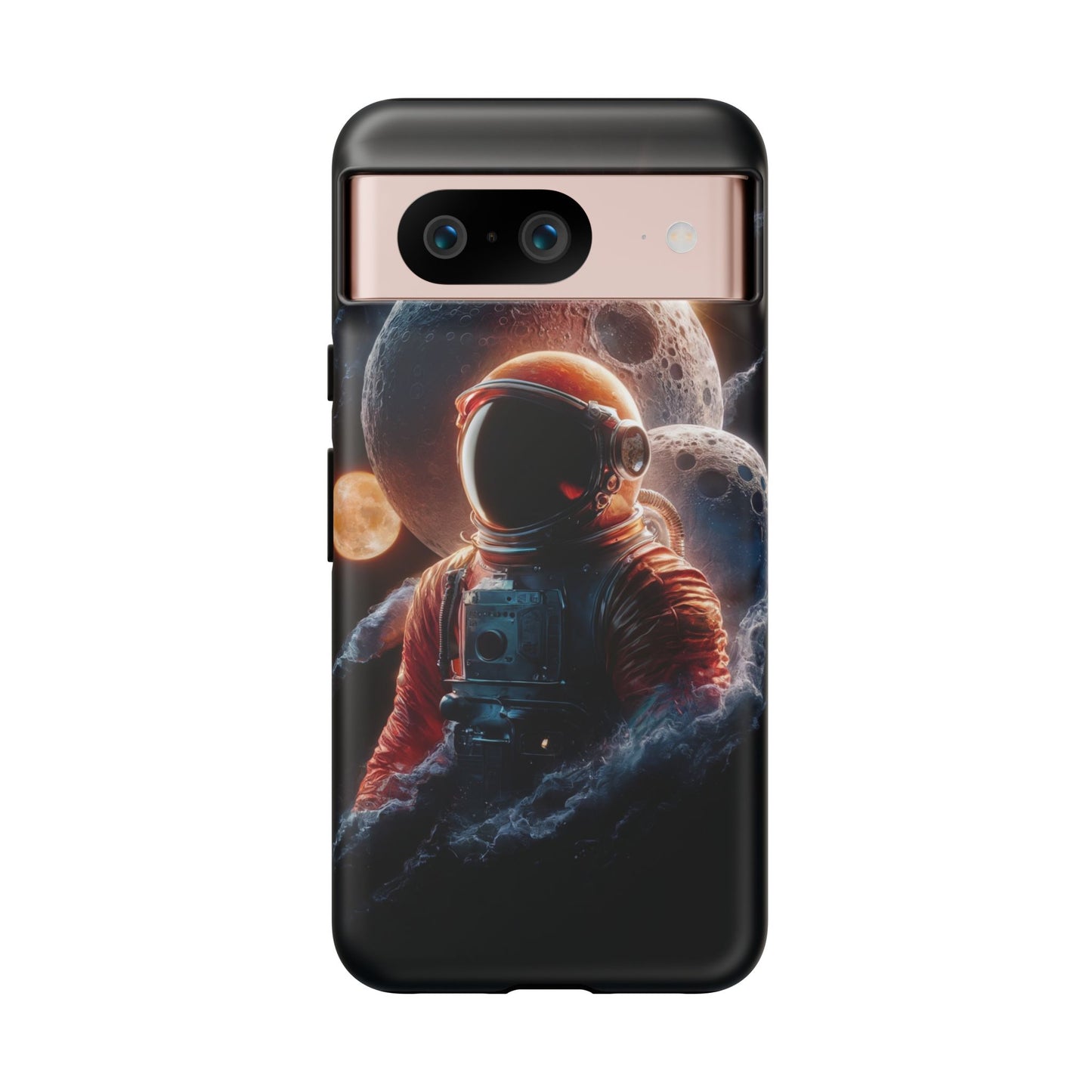IPhone Tough Cases Space Astronaut Character AI Generated Design --- Tough Phone Cases IPhone Space Astronaut Ai Design --- Tough Phone Cases for iPhone Space Astronaut AI Design