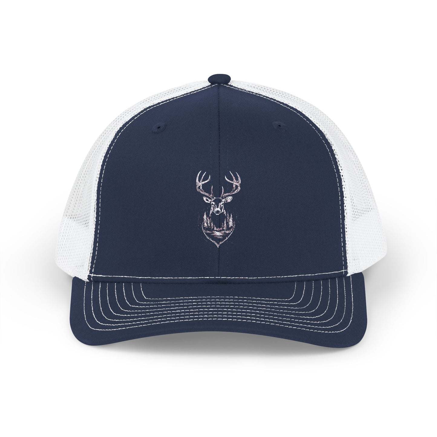 Snapback Trucker Cap – AI Swamp Deer Design | Perfect for Nature Enthusiasts. Wildlife Lover Snapback Trucker Cap Design