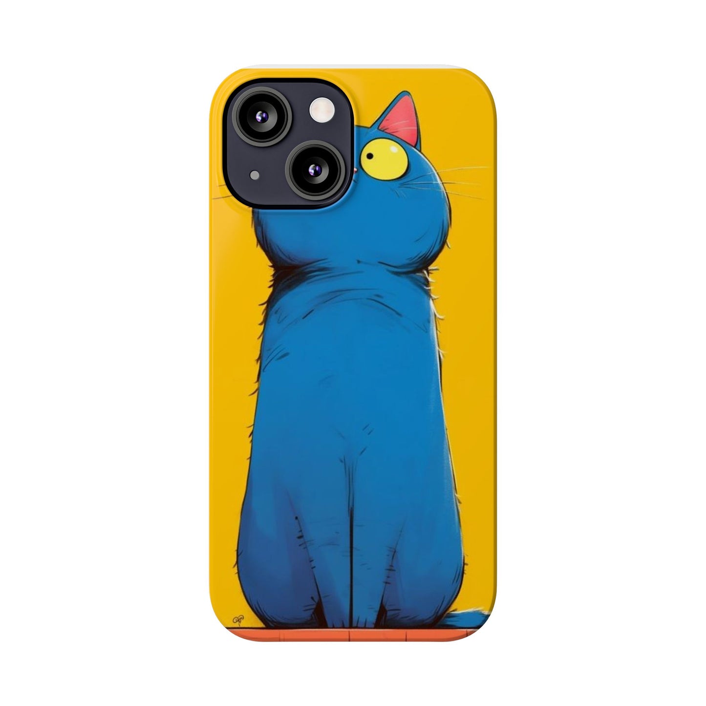 Slim Phone Case – AI Persian Cat Design | Stylish & Protective