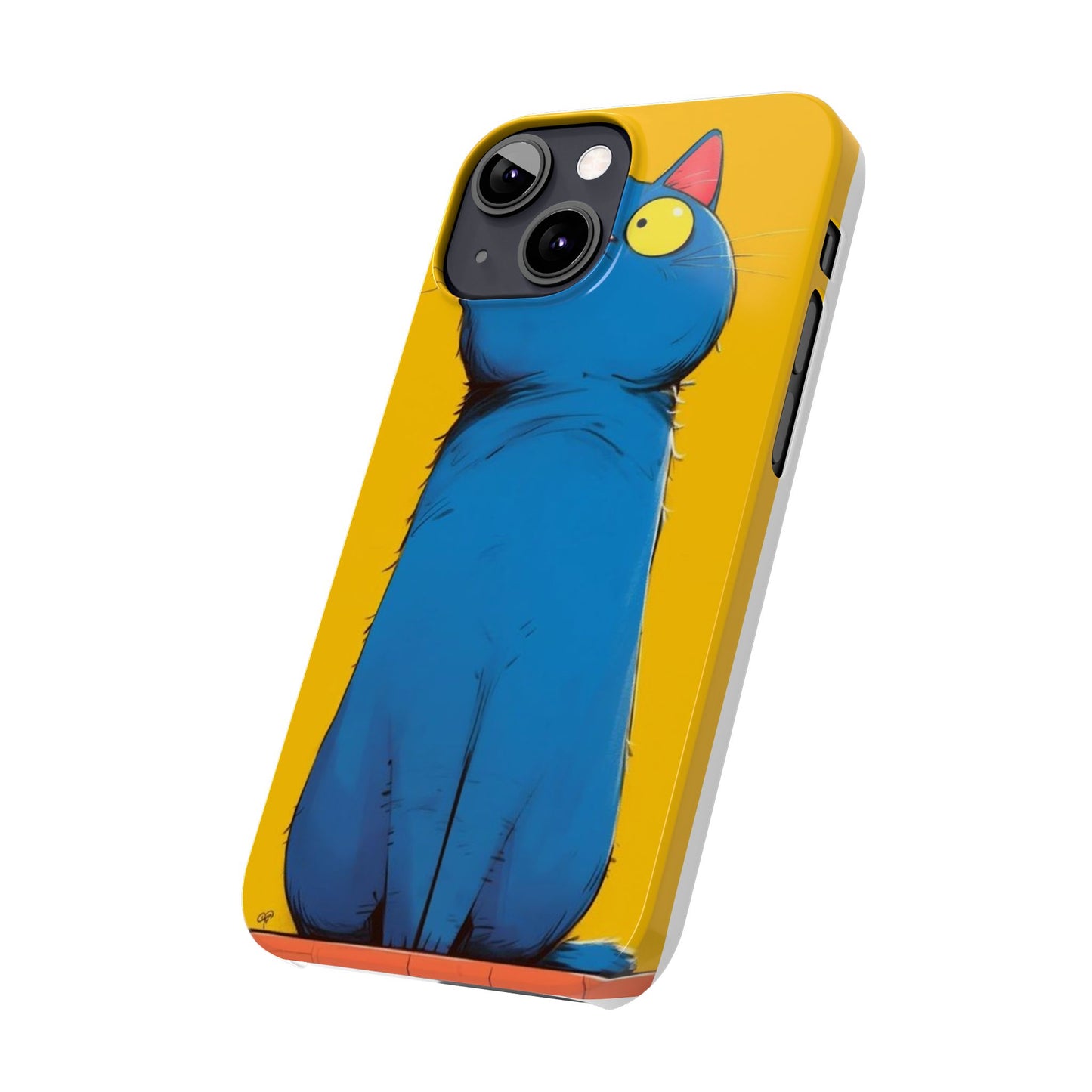 Slim Phone Case – AI Persian Cat Design | Stylish & Protective