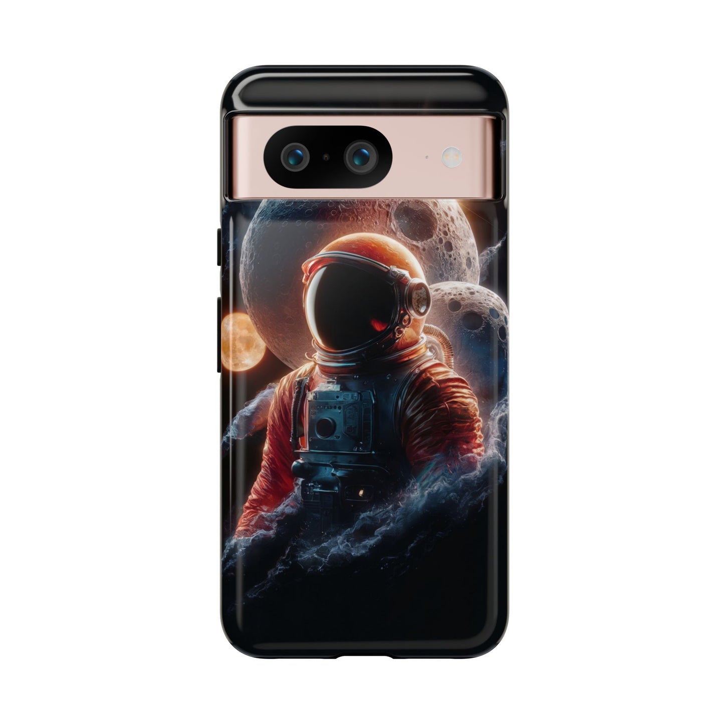 IPhone Tough Cases Space Astronaut Character AI Generated Design --- Tough Phone Cases IPhone Space Astronaut Ai Design --- Tough Phone Cases for iPhone Space Astronaut AI Design