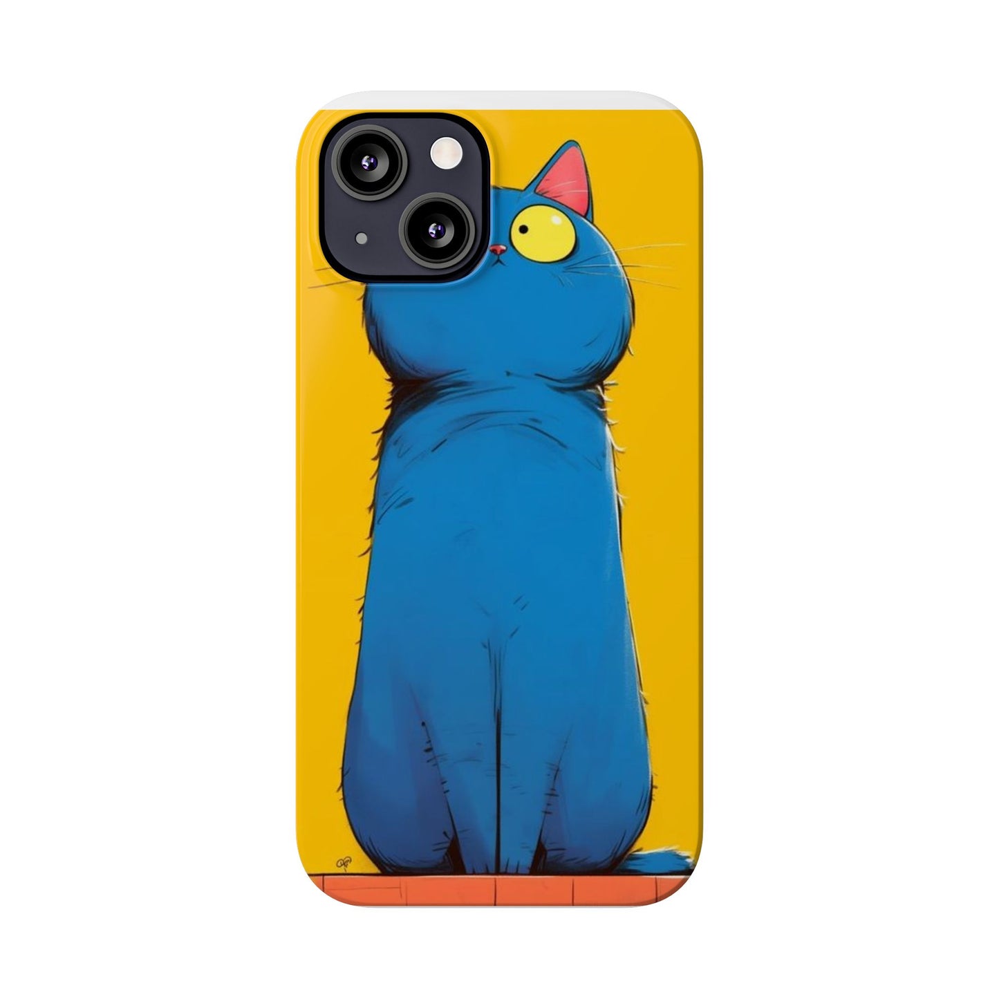 Slim Phone Case – AI Persian Cat Design | Stylish & Protective