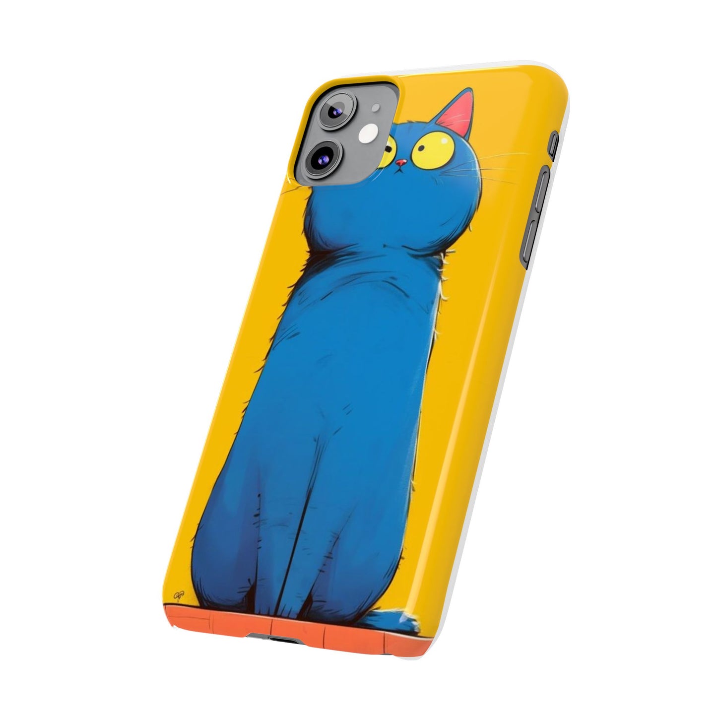 Slim Phone Case – AI Persian Cat Design | Stylish & Protective