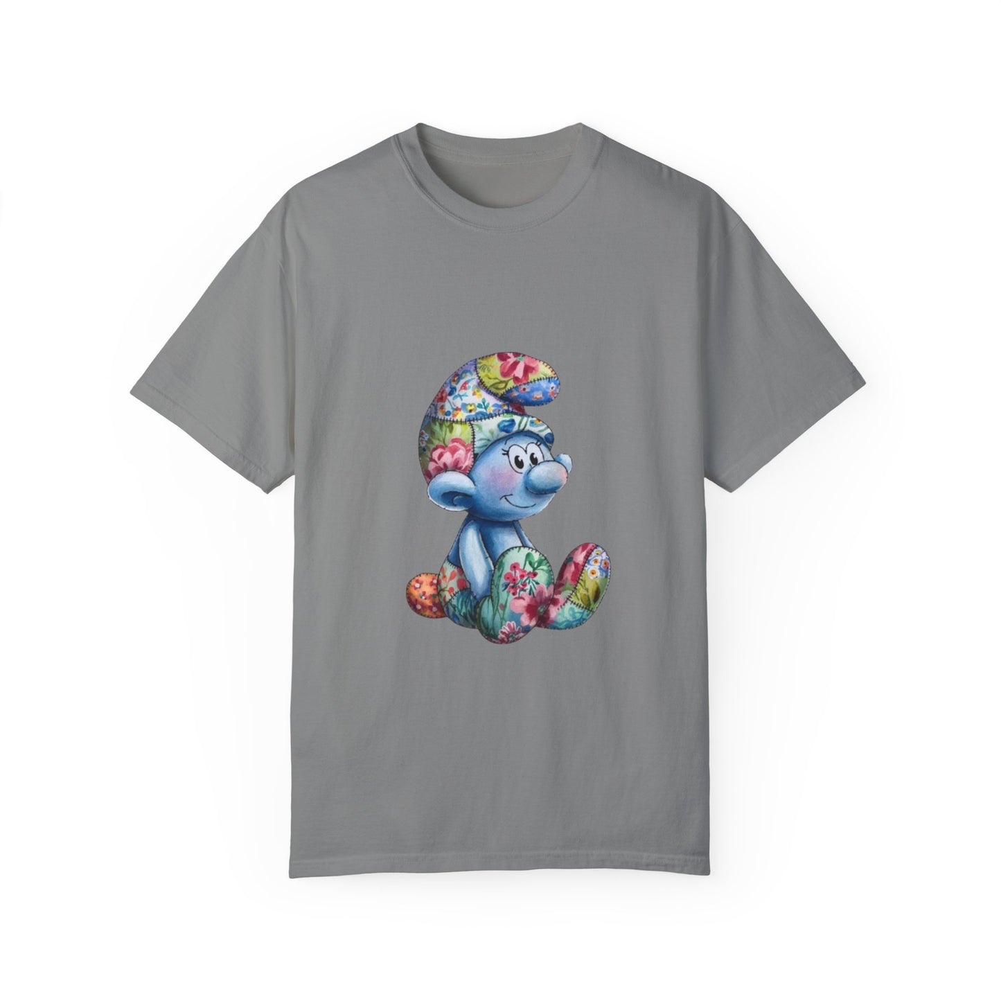Unisex Garment-Dyed T-Shirt with AI Cartoon Design – Stylish Comfort for Everyday Wear