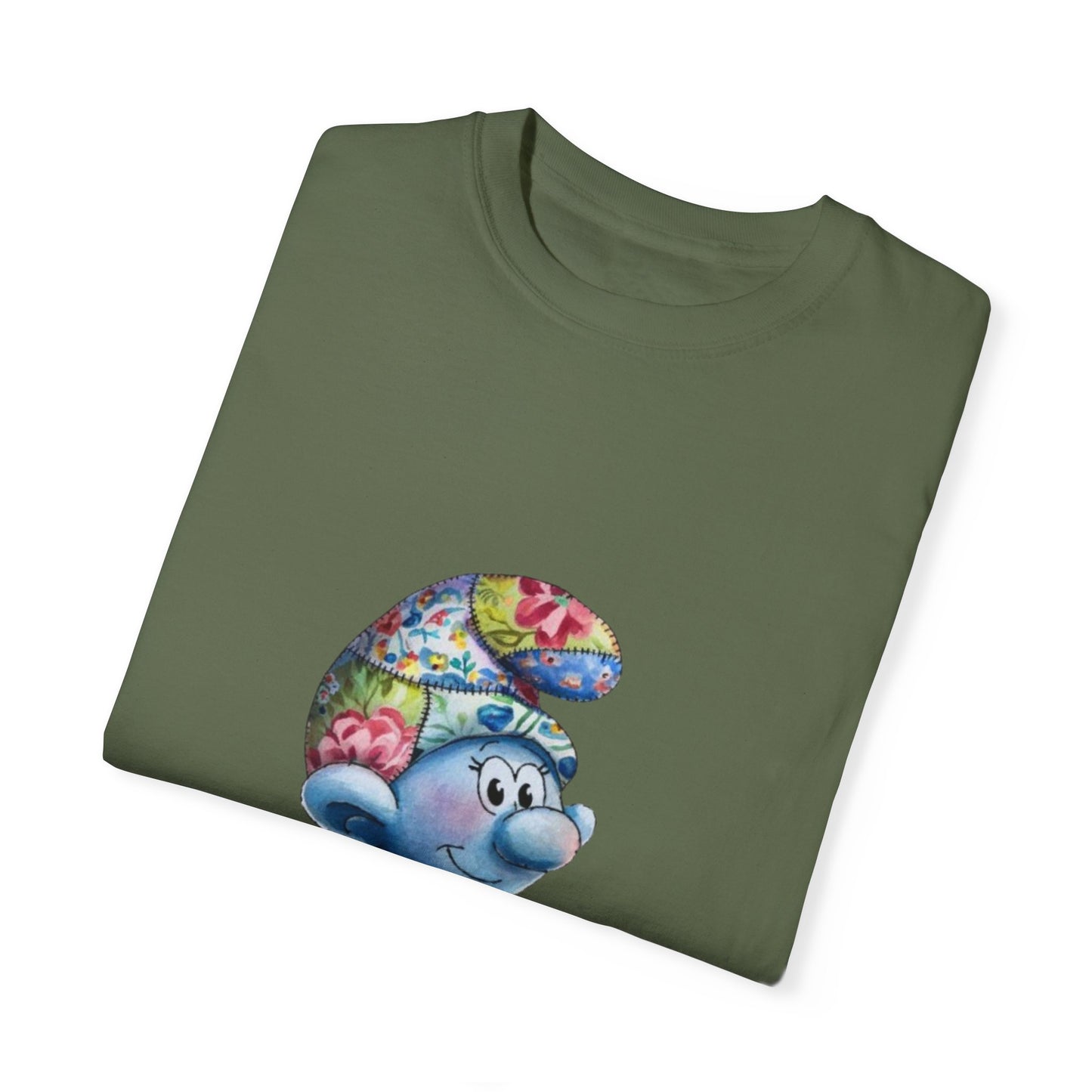 Unisex Garment-Dyed T-Shirt with AI Cartoon Design – Stylish Comfort for Everyday Wear