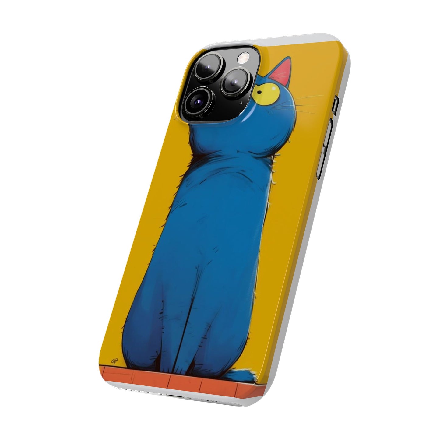Slim Phone Case – AI Persian Cat Design | Stylish & Protective