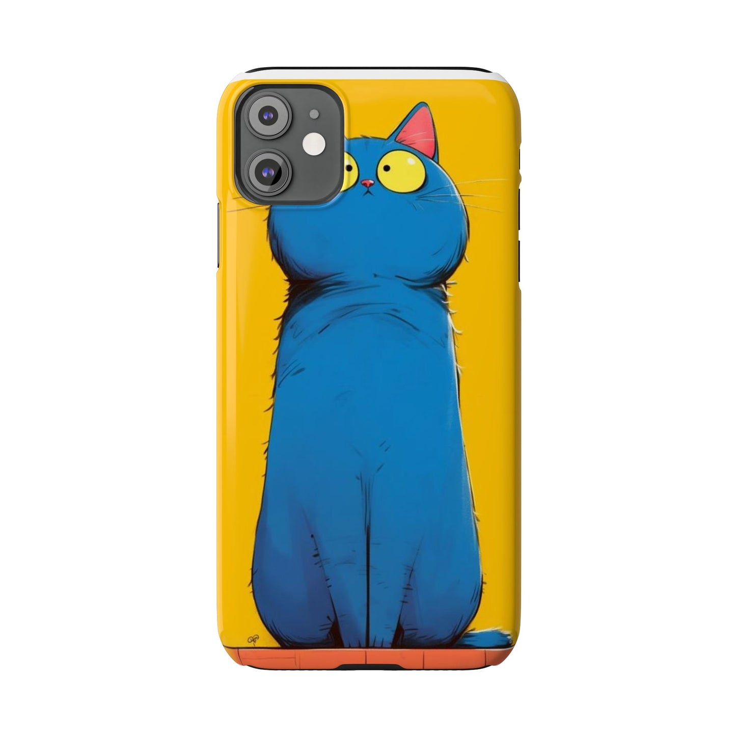 Slim Phone Case – AI Persian Cat Design | Stylish & Protective