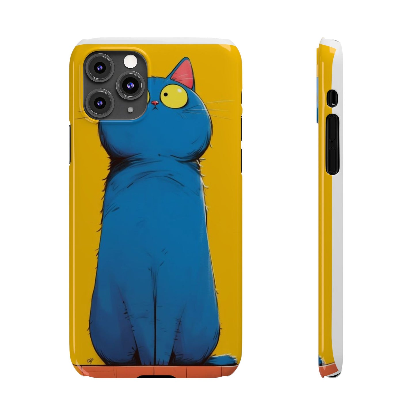 Slim Phone Case – AI Persian Cat Design | Stylish & Protective