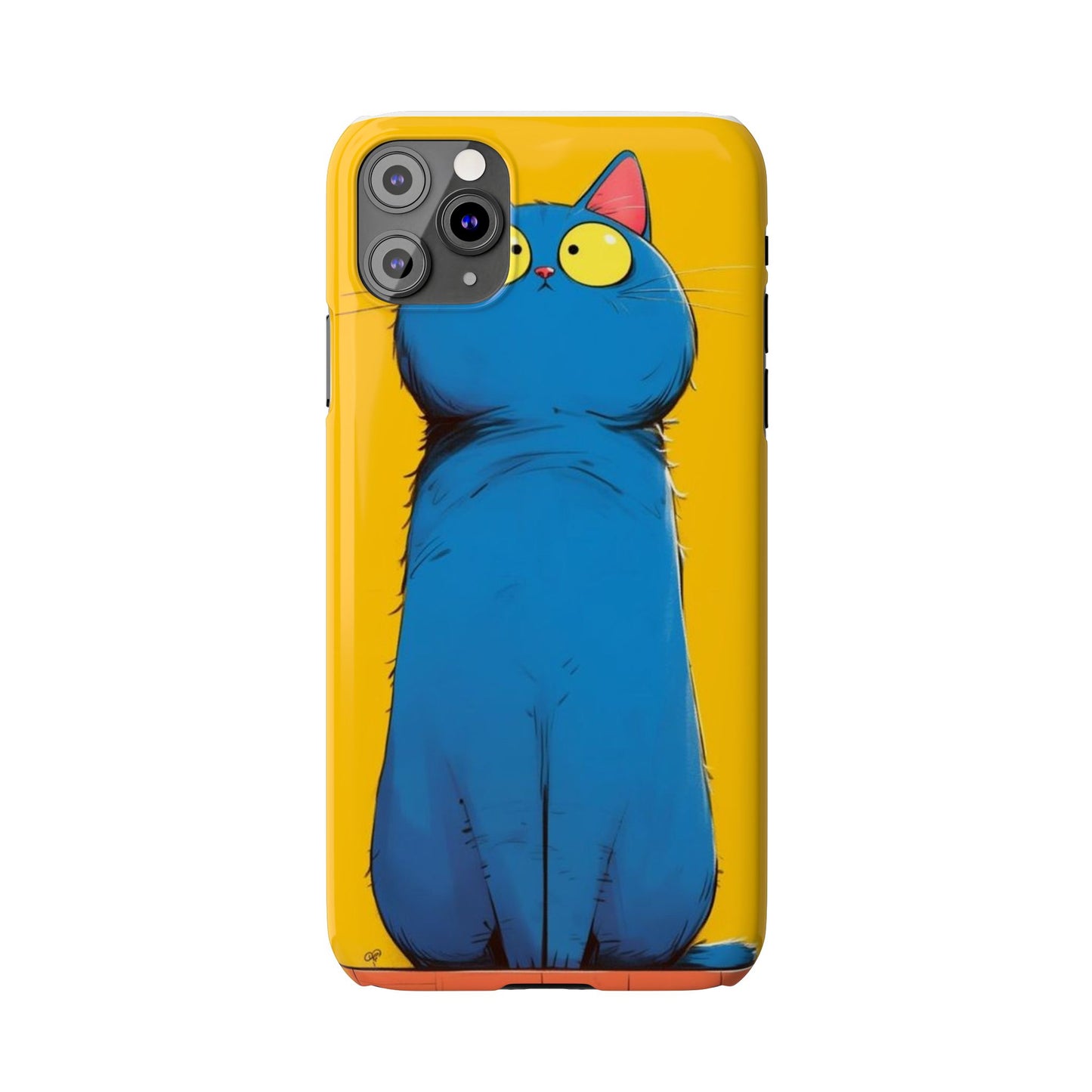 Slim Phone Case – AI Persian Cat Design | Stylish & Protective