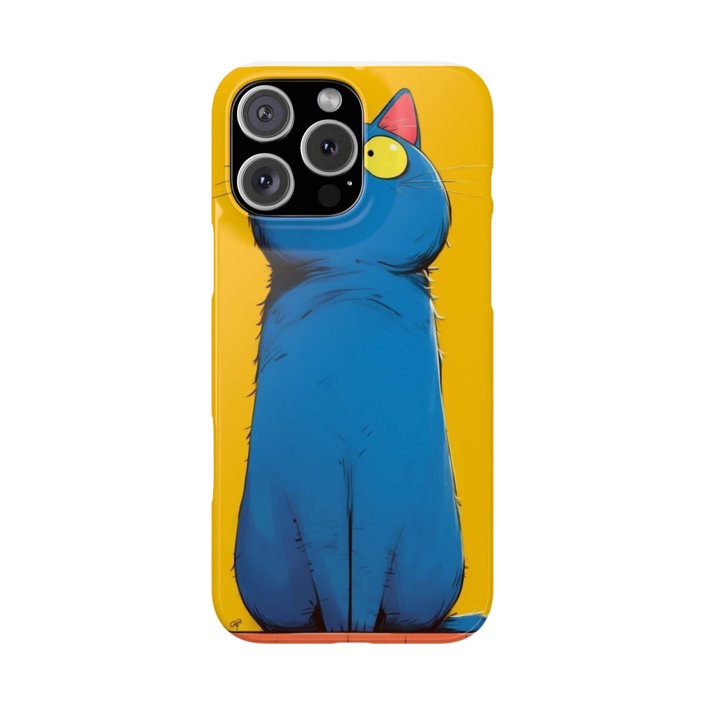 Slim Phone Case – AI Persian Cat Design | Stylish & Protective