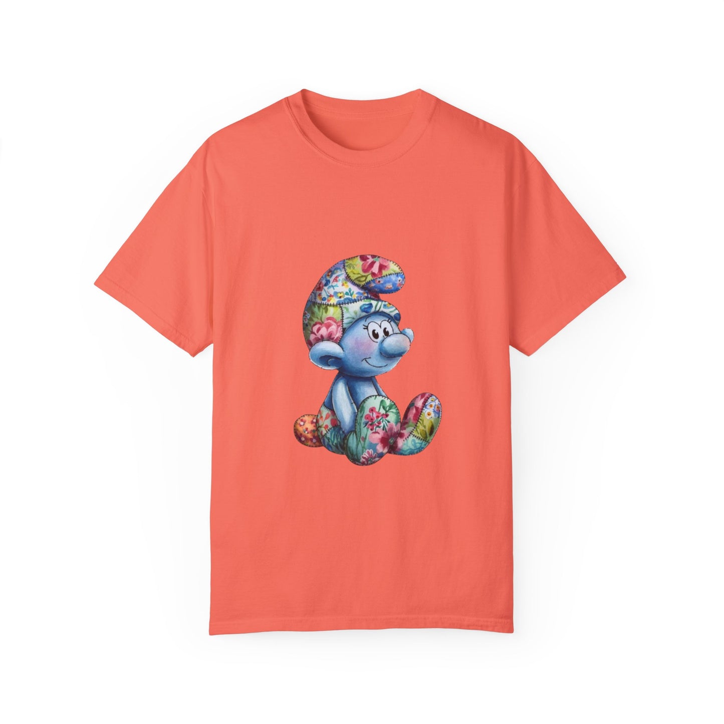 Unisex Garment-Dyed T-Shirt with AI Cartoon Design – Stylish Comfort for Everyday Wear