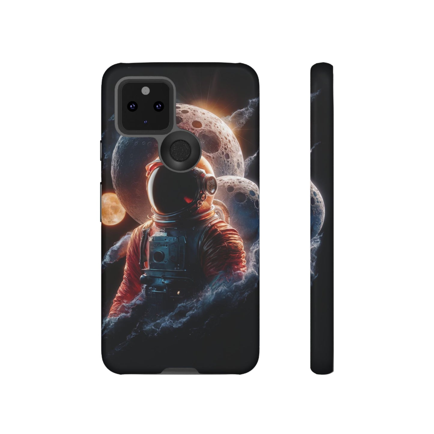 IPhone Tough Cases Space Astronaut Character AI Generated Design --- Tough Phone Cases IPhone Space Astronaut Ai Design --- Tough Phone Cases for iPhone Space Astronaut AI Design