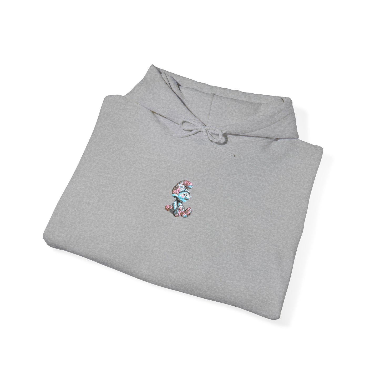 Unisex Heavy Blend™ Hooded Sweatshirt with Embroidery AI Cartoon Design – Stylish Comfort for Every Season