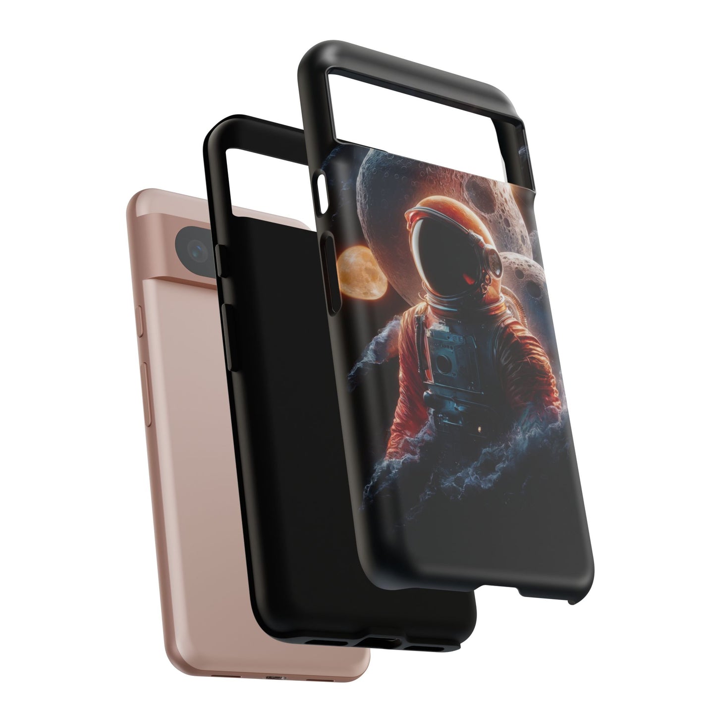 IPhone Tough Cases Space Astronaut Character AI Generated Design --- Tough Phone Cases IPhone Space Astronaut Ai Design --- Tough Phone Cases for iPhone Space Astronaut AI Design