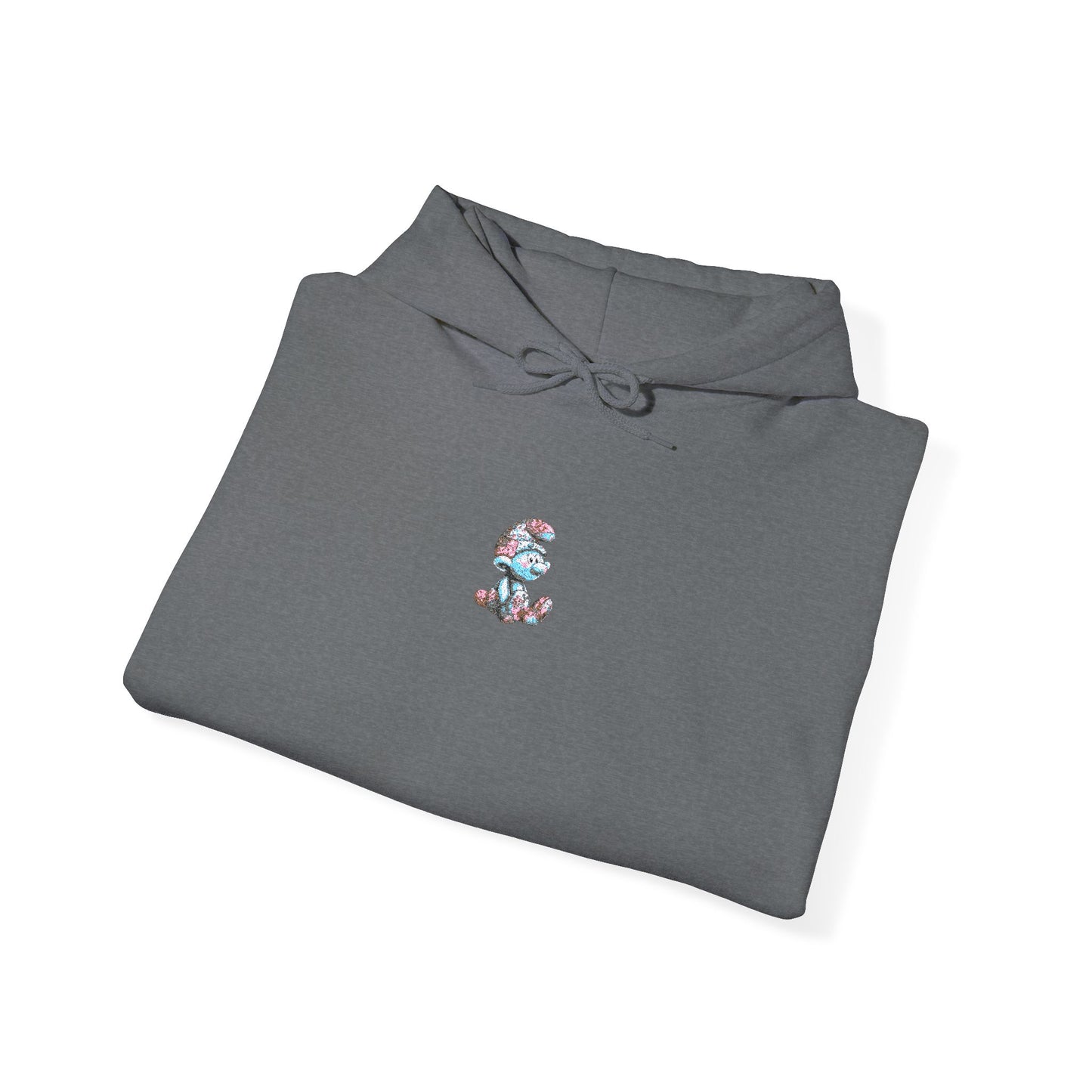 Unisex Heavy Blend™ Hooded Sweatshirt with Embroidery AI Cartoon Design – Stylish Comfort for Every Season