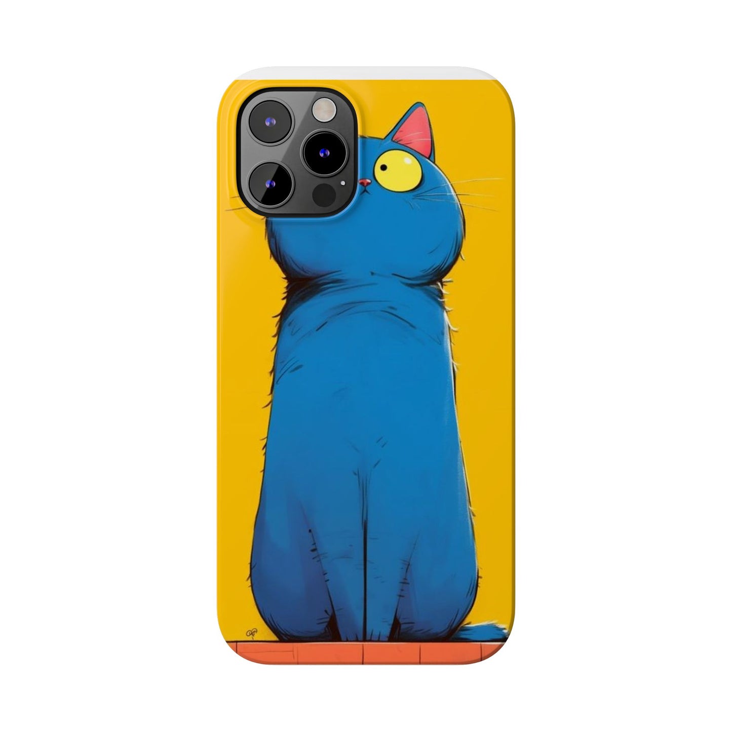 Slim Phone Case – AI Persian Cat Design | Stylish & Protective