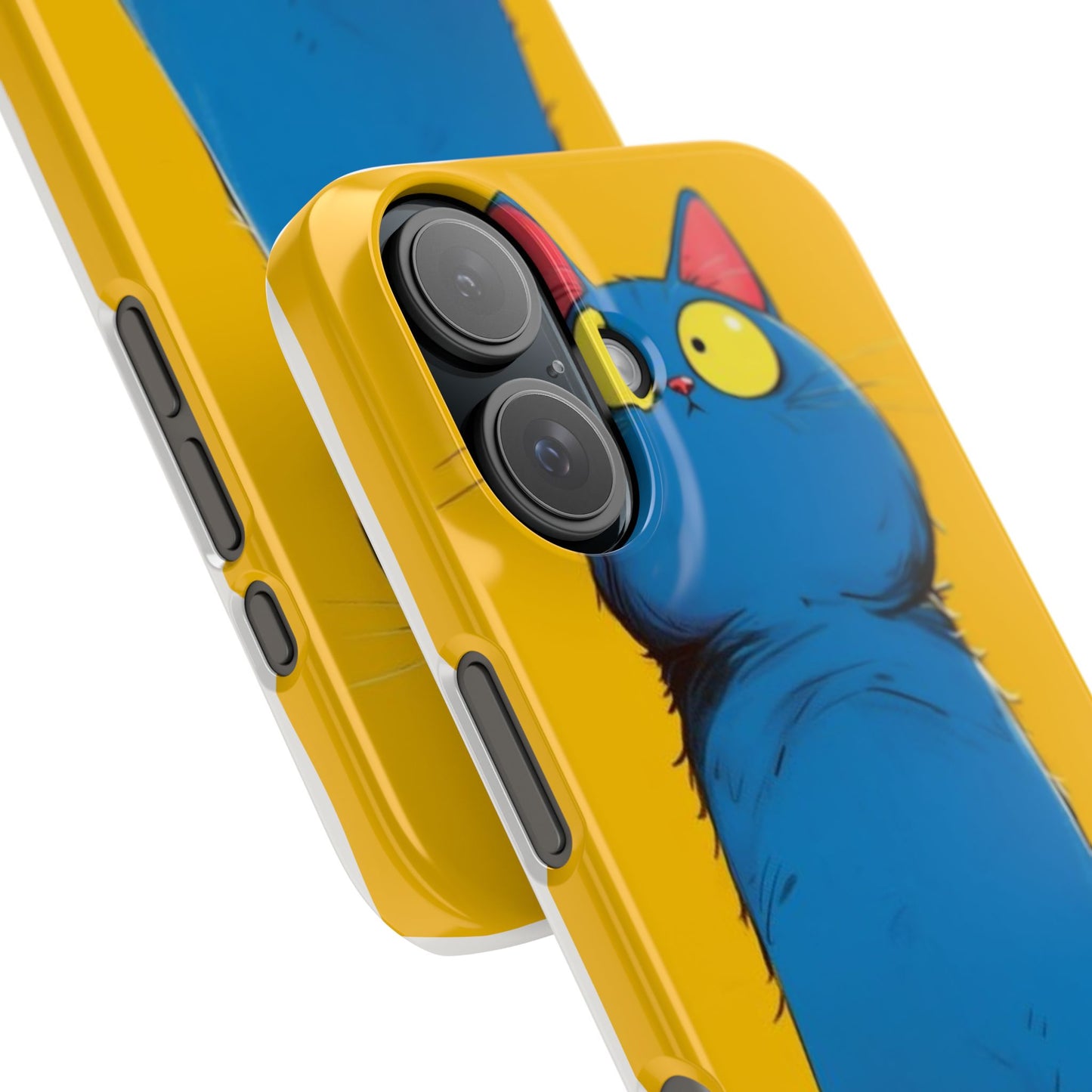 Slim Phone Case – AI Persian Cat Design | Stylish & Protective