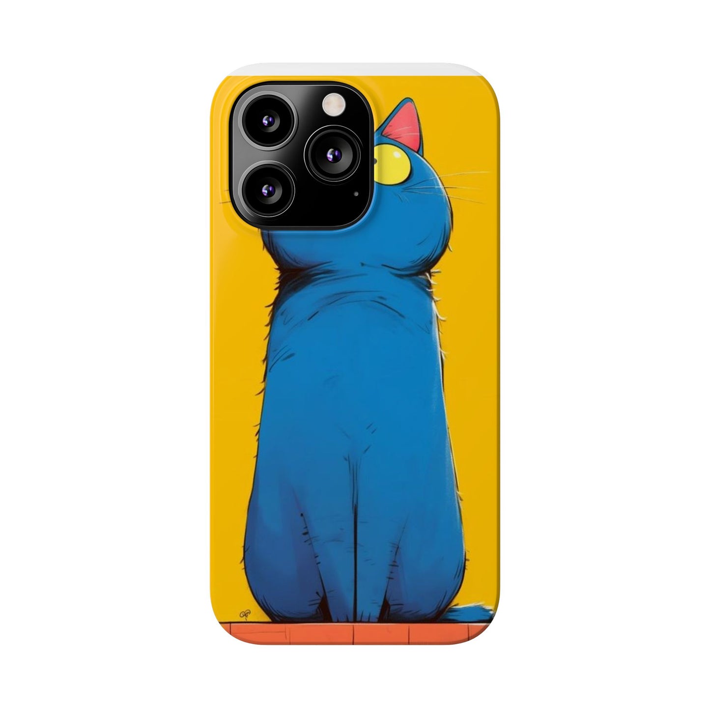 Slim Phone Case – AI Persian Cat Design | Stylish & Protective