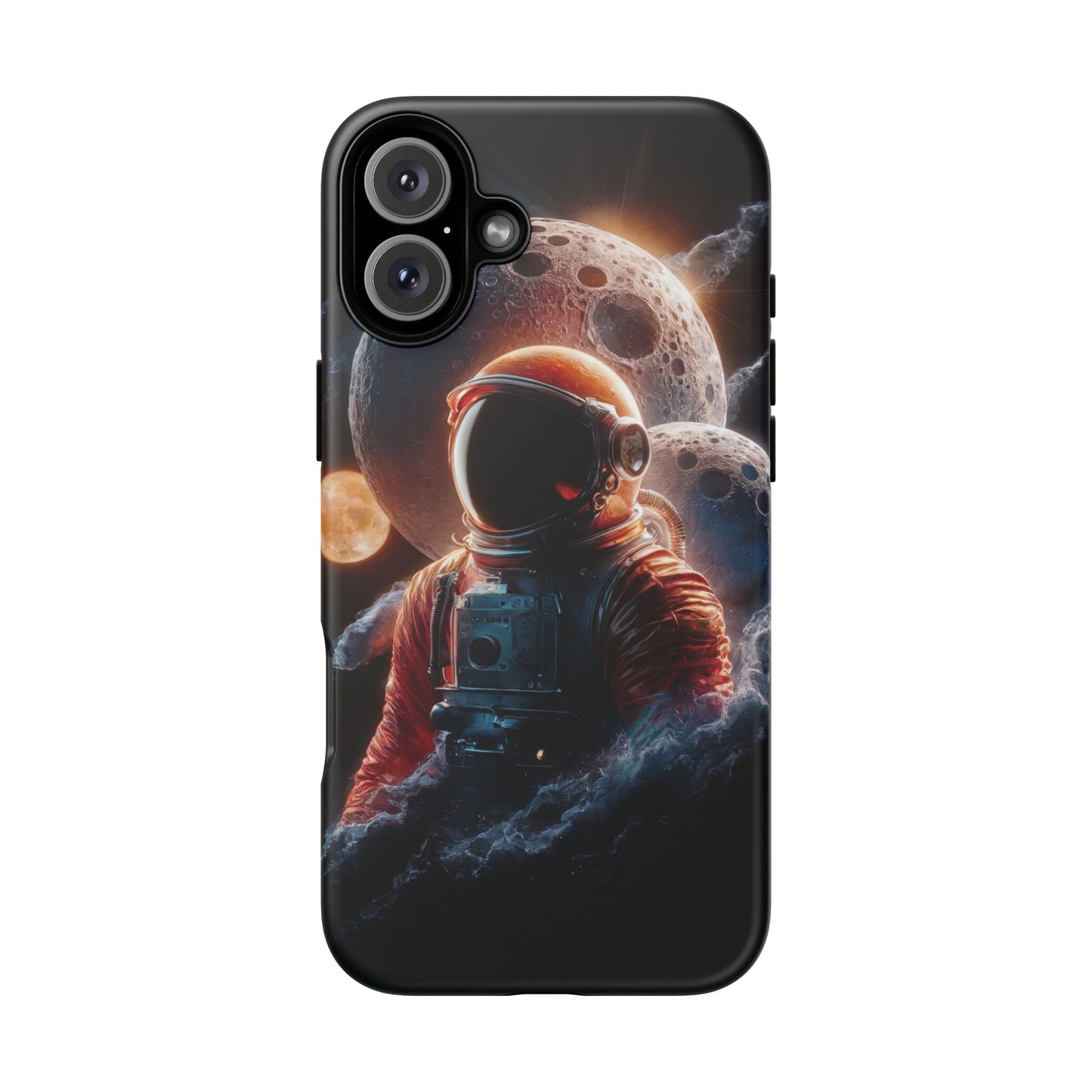 IPhone Tough Cases Space Astronaut Character AI Generated Design --- Tough Phone Cases IPhone Space Astronaut Ai Design --- Tough Phone Cases for iPhone Space Astronaut AI Design
