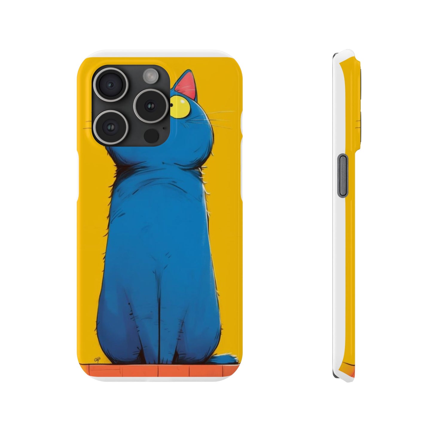 Slim Phone Case – AI Persian Cat Design | Stylish & Protective