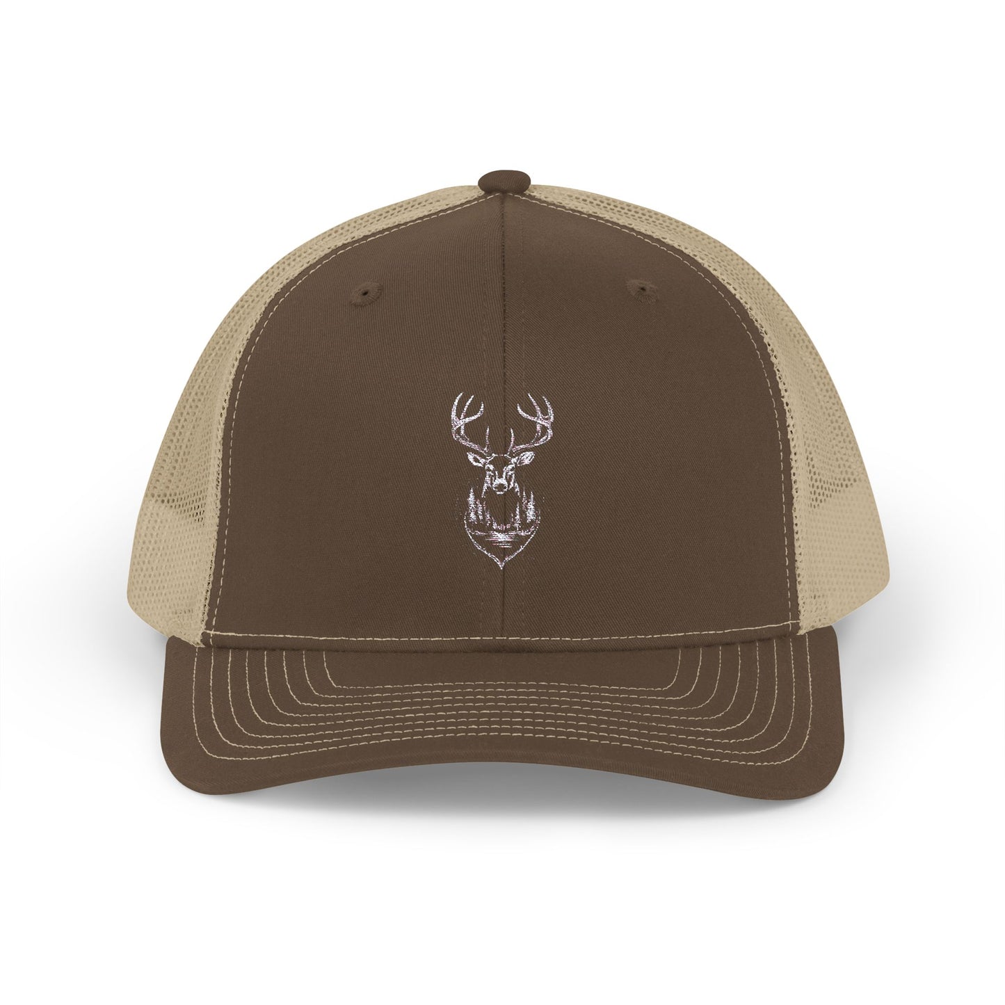 Snapback Trucker Cap – AI Swamp Deer Design | Perfect for Nature Enthusiasts. Wildlife Lover Snapback Trucker Cap Design