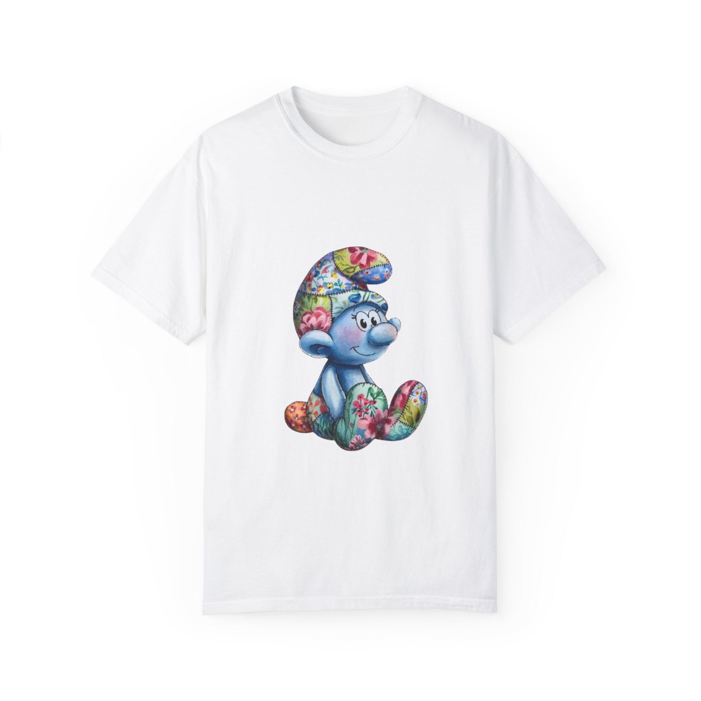 Unisex Garment-Dyed T-Shirt with AI Cartoon Design – Stylish Comfort for Everyday Wear