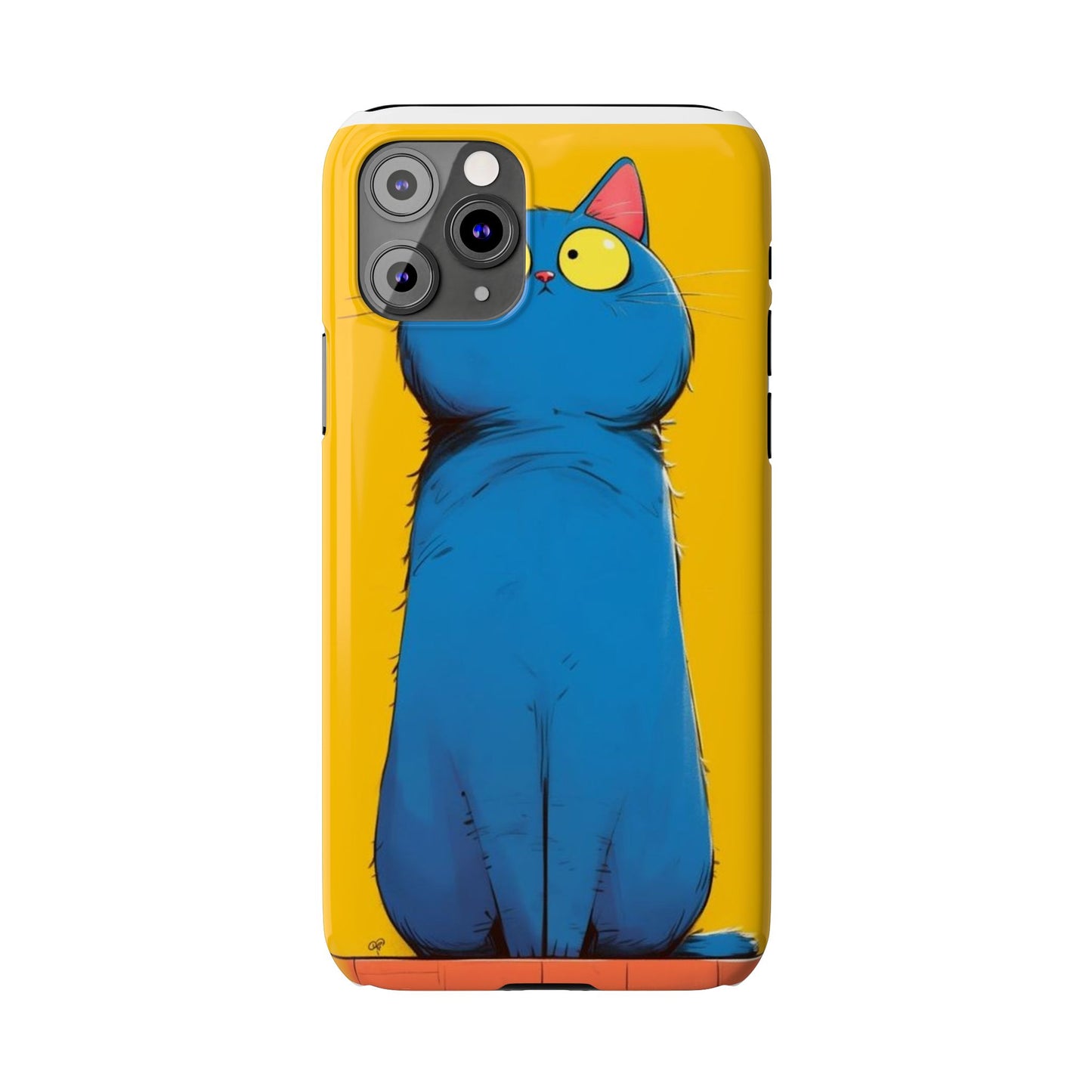 Slim Phone Case – AI Persian Cat Design | Stylish & Protective