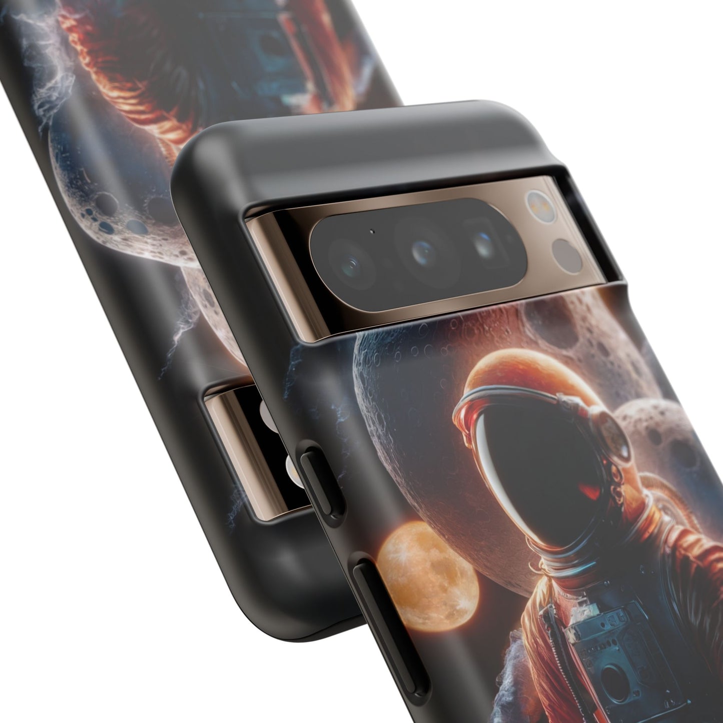 IPhone Tough Cases Space Astronaut Character AI Generated Design --- Tough Phone Cases IPhone Space Astronaut Ai Design --- Tough Phone Cases for iPhone Space Astronaut AI Design
