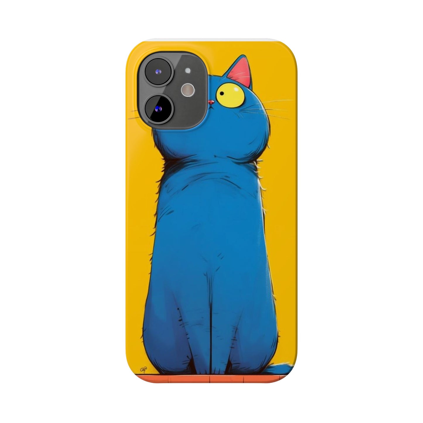 Slim Phone Case – AI Persian Cat Design | Stylish & Protective