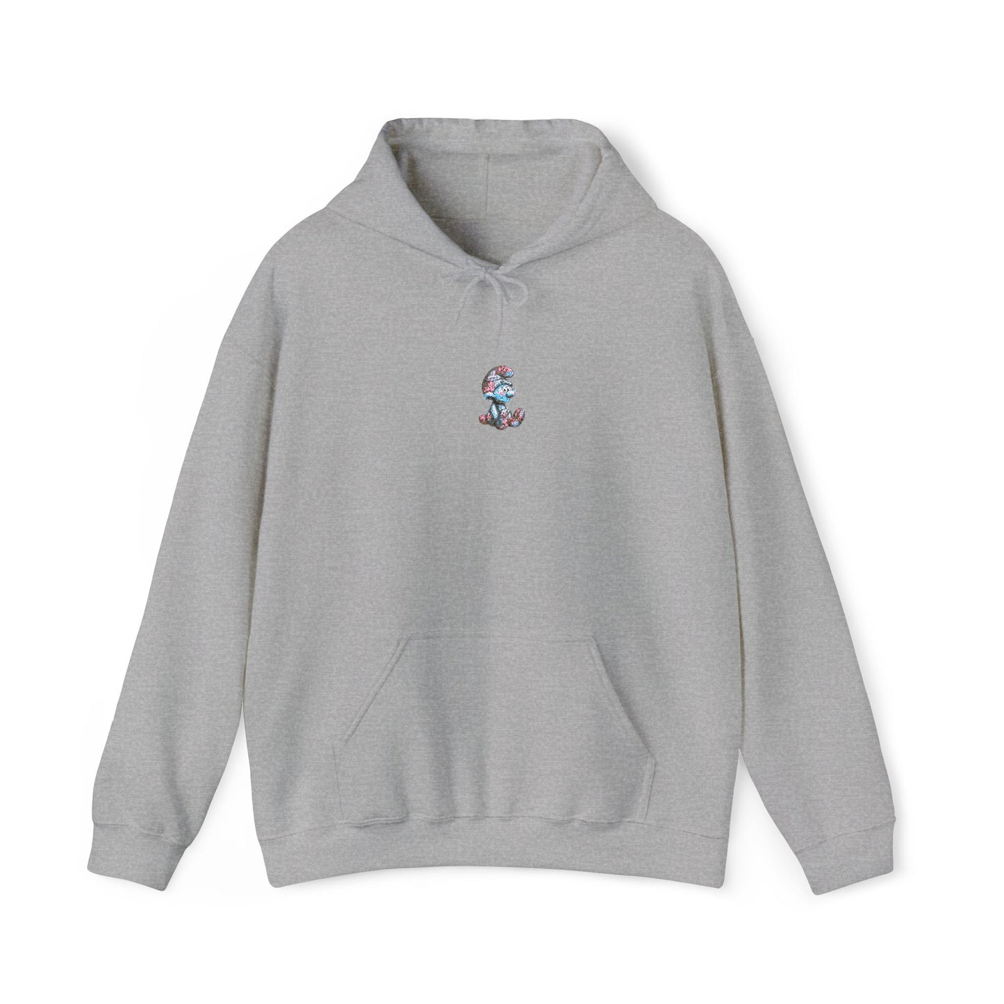 Unisex Heavy Blend™ Hooded Sweatshirt with Embroidery AI Cartoon Design – Stylish Comfort for Every Season