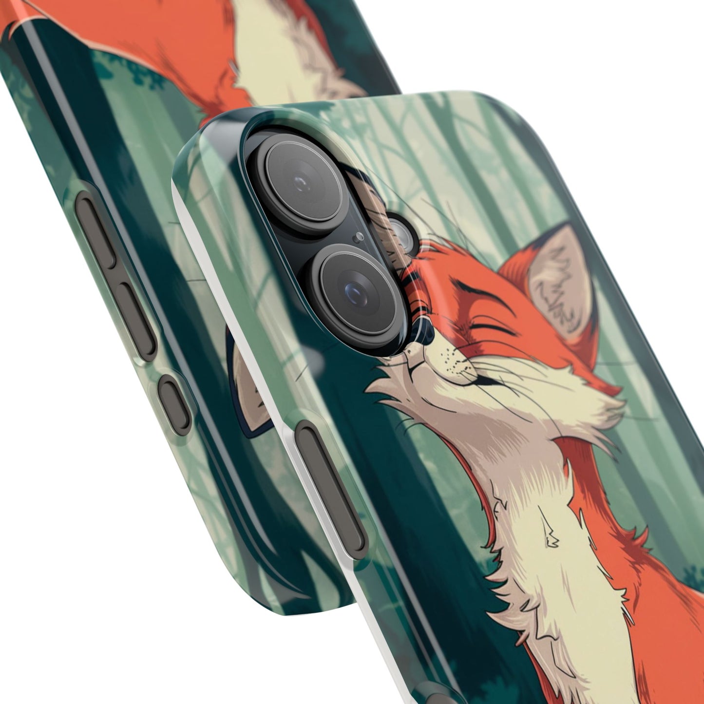 Slim Phone Case Fox Animal Anime Design for iPhone & Samsung – Stylish & Protective, Fox Animal Anime Design for IPhone Cases Design