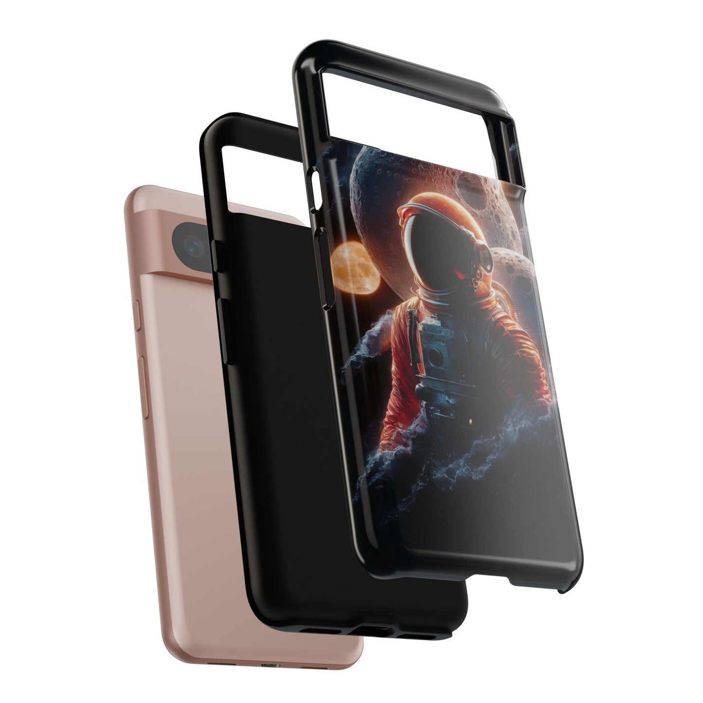 IPhone Tough Cases Space Astronaut Character AI Generated Design --- Tough Phone Cases IPhone Space Astronaut Ai Design --- Tough Phone Cases for iPhone Space Astronaut AI Design
