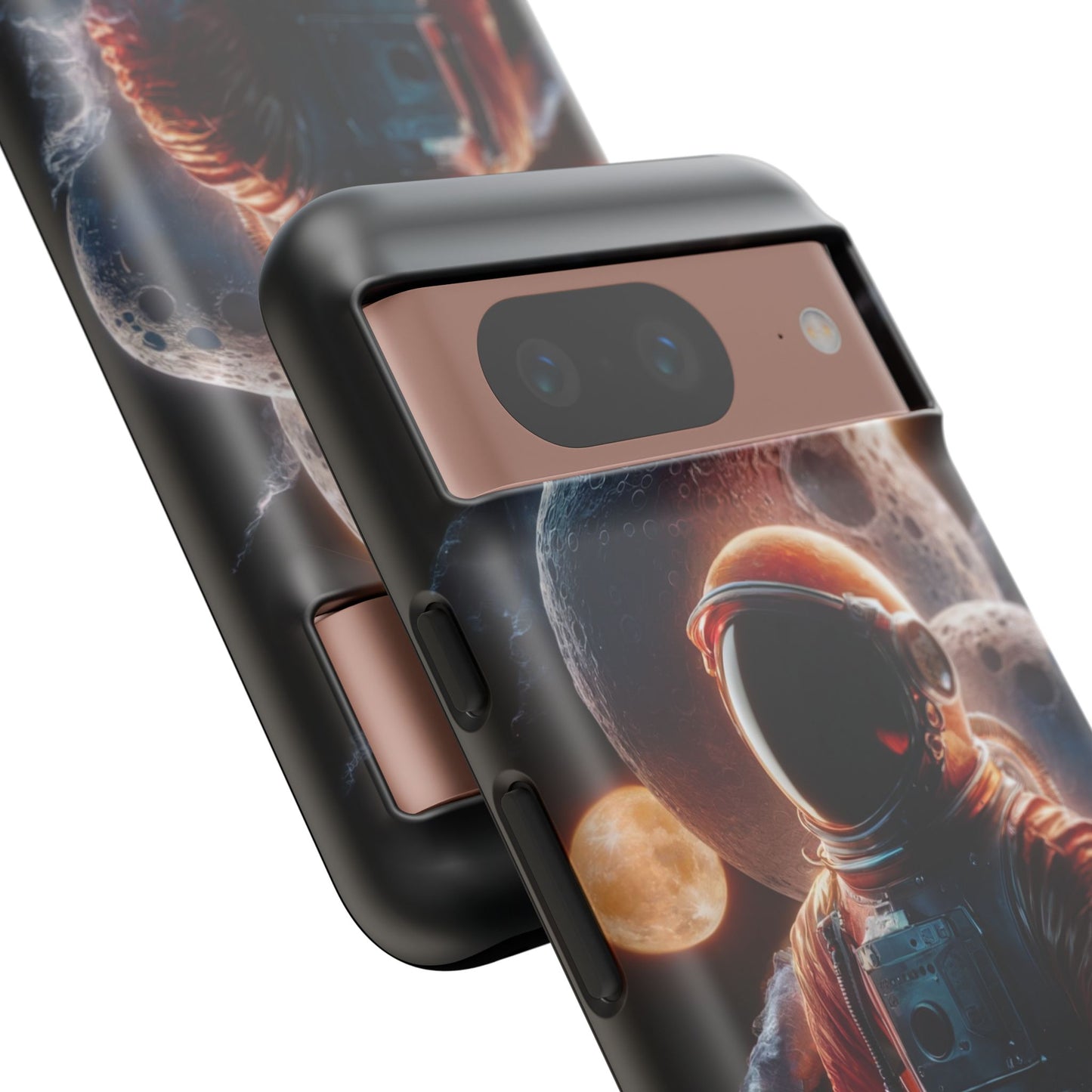 IPhone Tough Cases Space Astronaut Character AI Generated Design --- Tough Phone Cases IPhone Space Astronaut Ai Design --- Tough Phone Cases for iPhone Space Astronaut AI Design