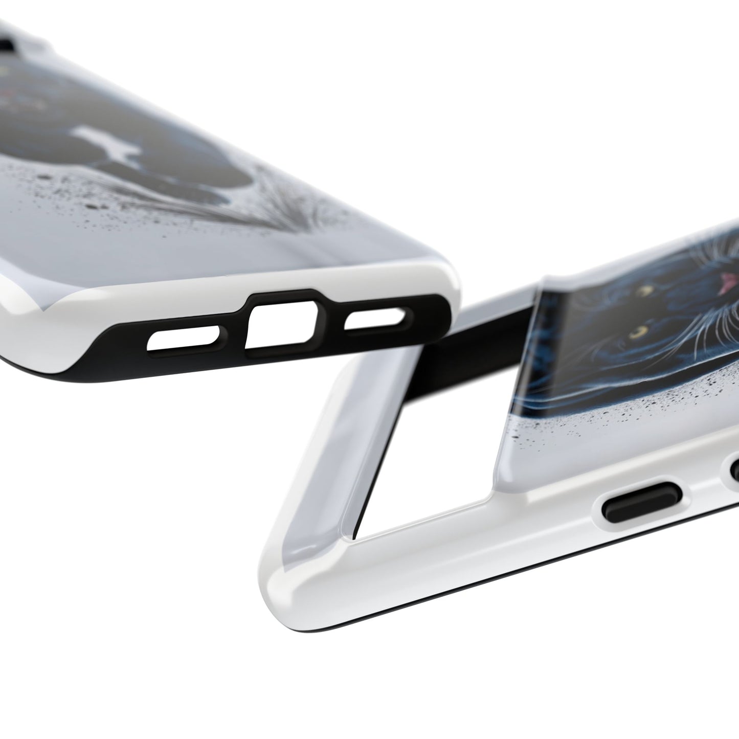 Tough Case for iPhone® – AI Black Panther Design: Bold Protection with Fierce Style, AI Black Panther Design