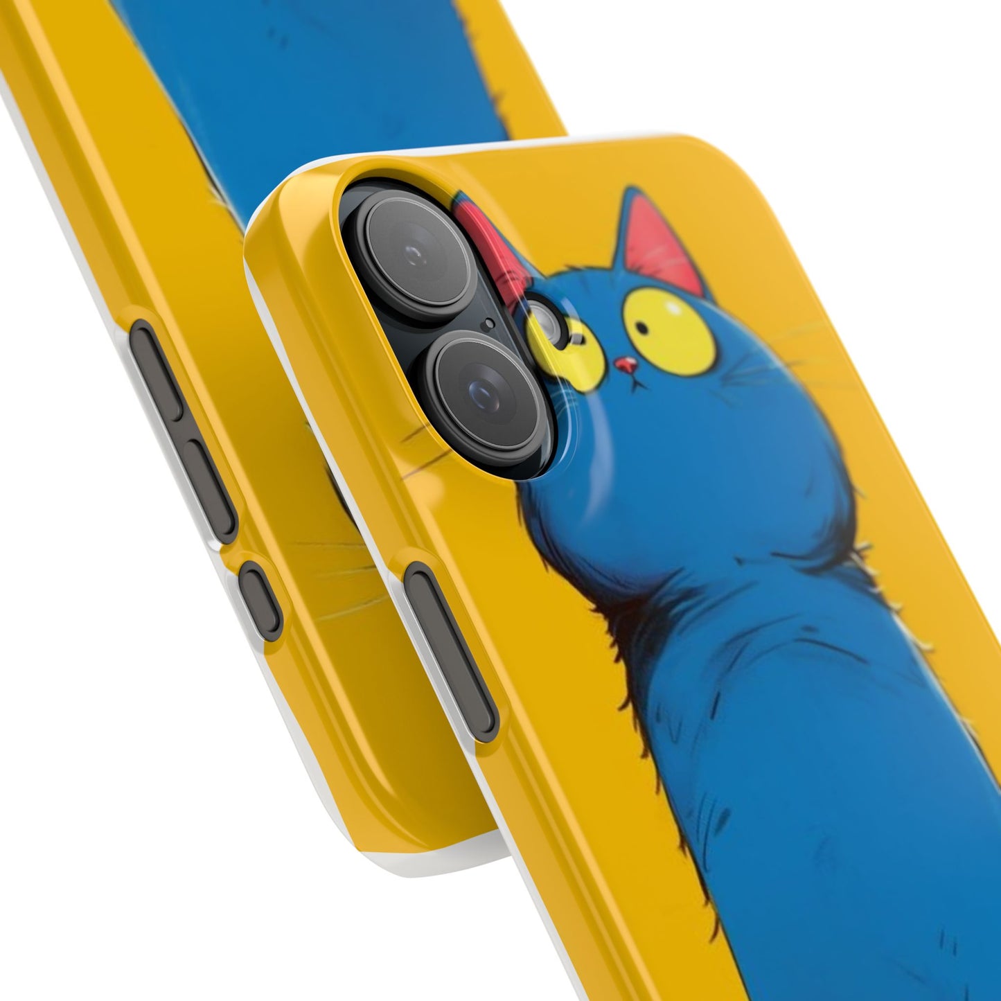 Slim Phone Case – AI Persian Cat Design | Stylish & Protective