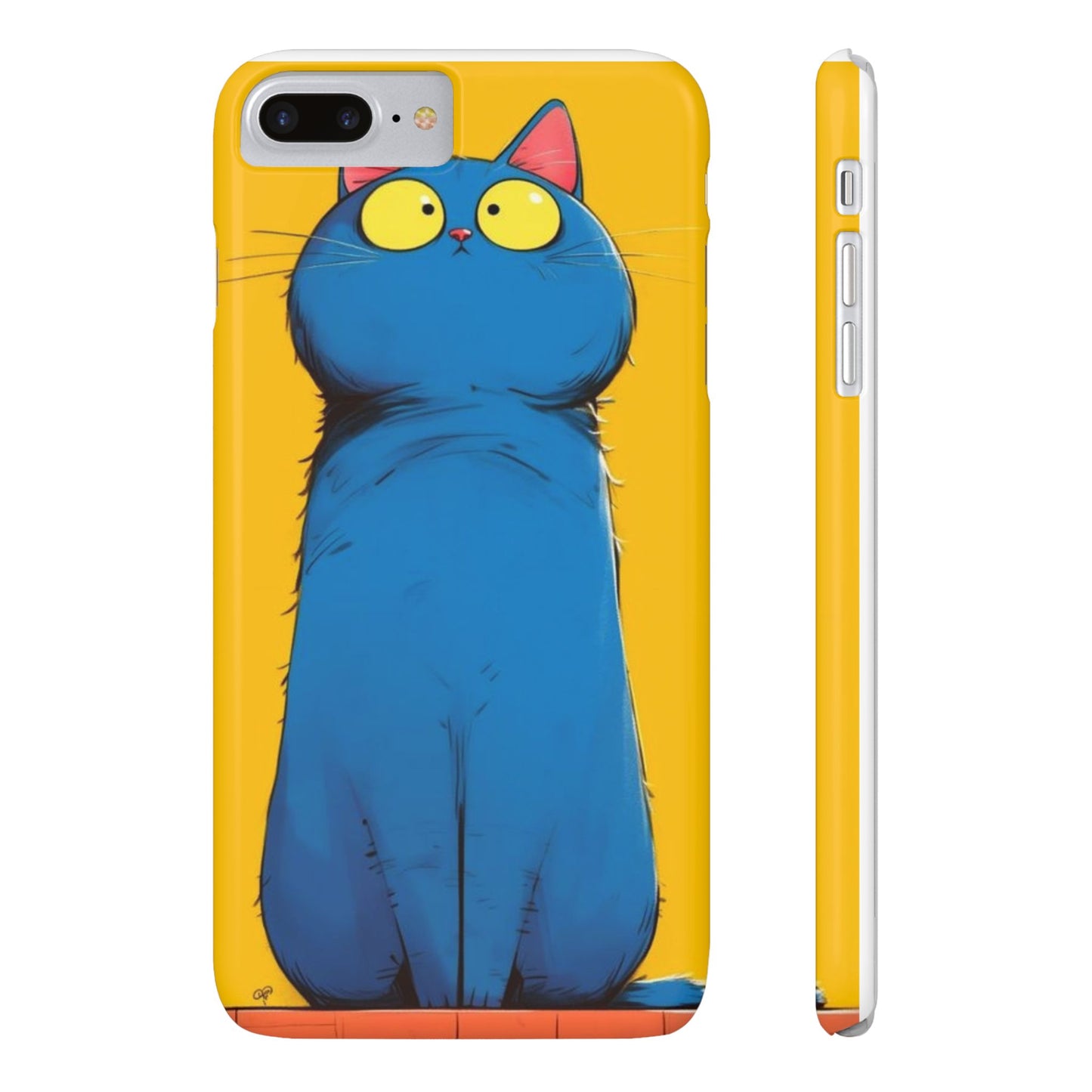 Slim Phone Case – AI Persian Cat Design | Stylish & Protective