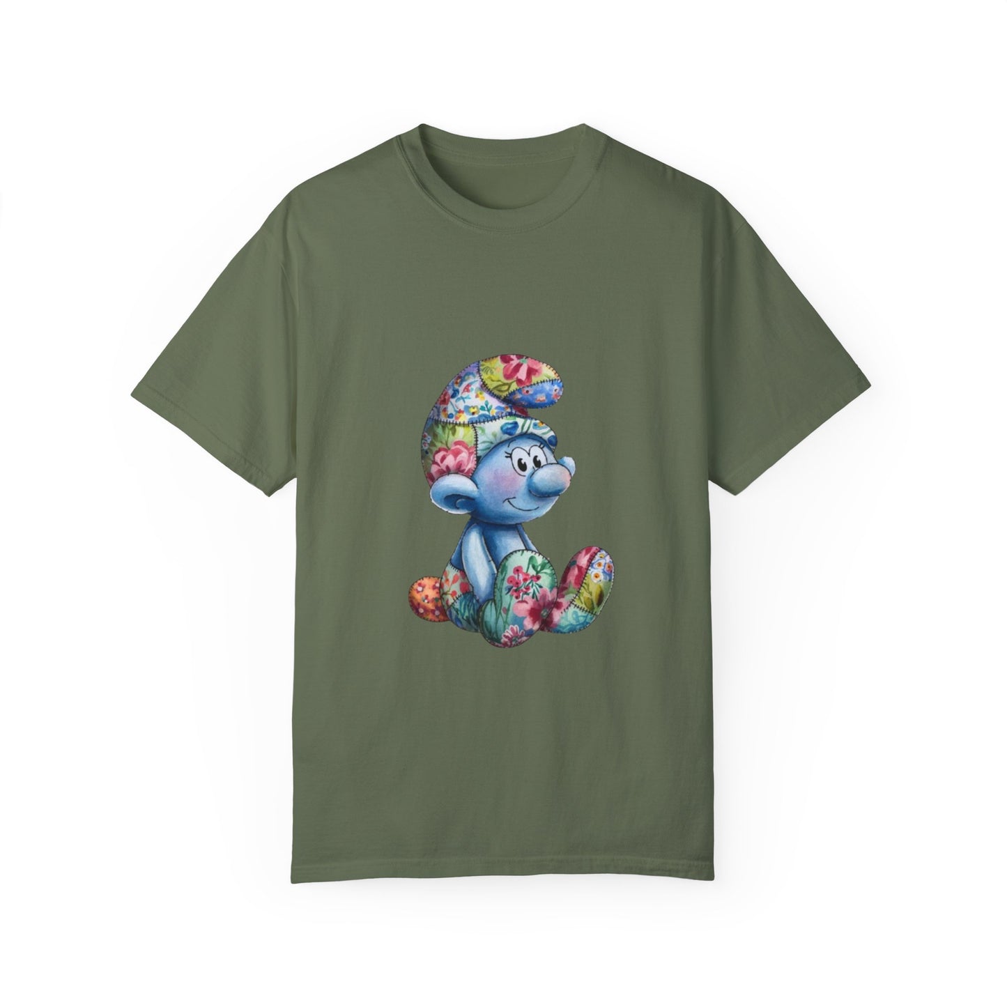 Unisex Garment-Dyed T-Shirt with AI Cartoon Design – Stylish Comfort for Everyday Wear