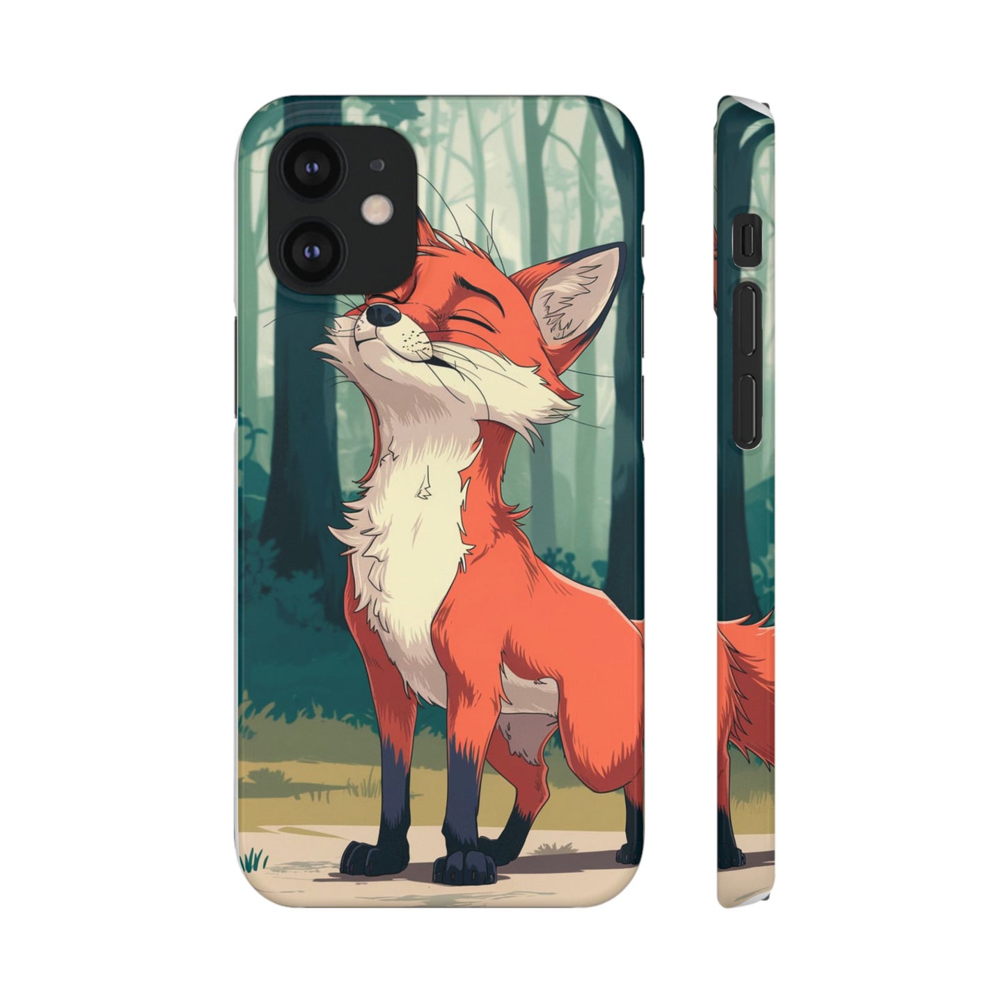 🔥 Snap Case – Fox Anime Design for iPhone & Samsung | Sleek & Stylish Protection for Anime Lovers! Minimalist Fox Japanese Anime Design for iPhone & Samsung