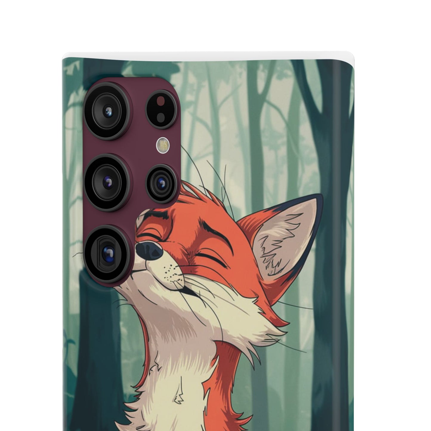 🔥 Snap Case – Fox Anime Design for iPhone & Samsung | Sleek & Stylish Protection for Anime Lovers! Minimalist Fox Japanese Anime Design for iPhone & Samsung